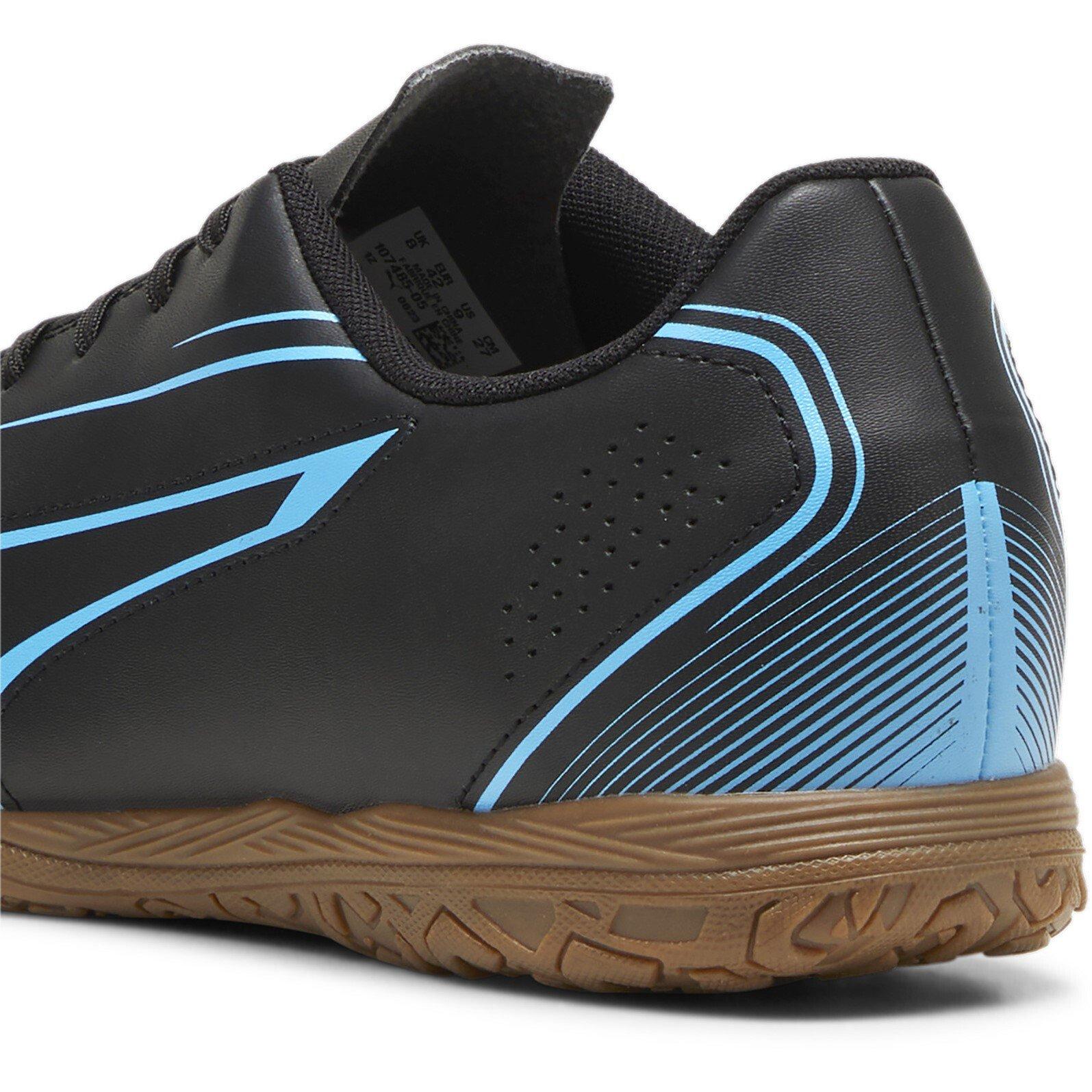 Black-Lumi Blue - Puma - Vitoria Indoor Football Boots - 5