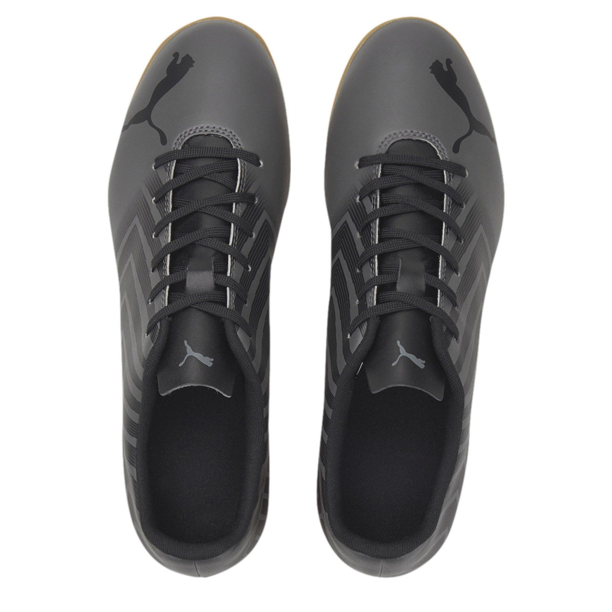 Blk/Castlerock - Puma - Tacto ll Indoor Football Boots - 6