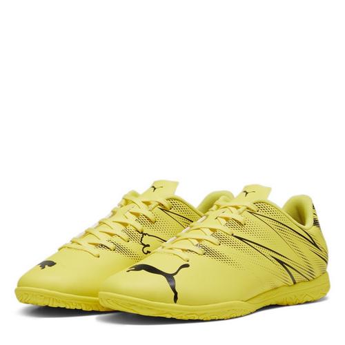 Yellow-Black - Puma - ATTACANTO Adults Indoor Football Boots - 1