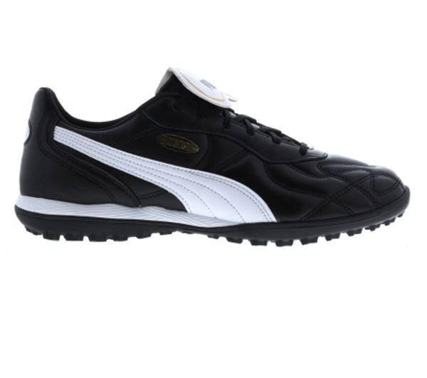 Puma Plain Black Astro Turf Trainers Puma King Cup TT Astro Turf