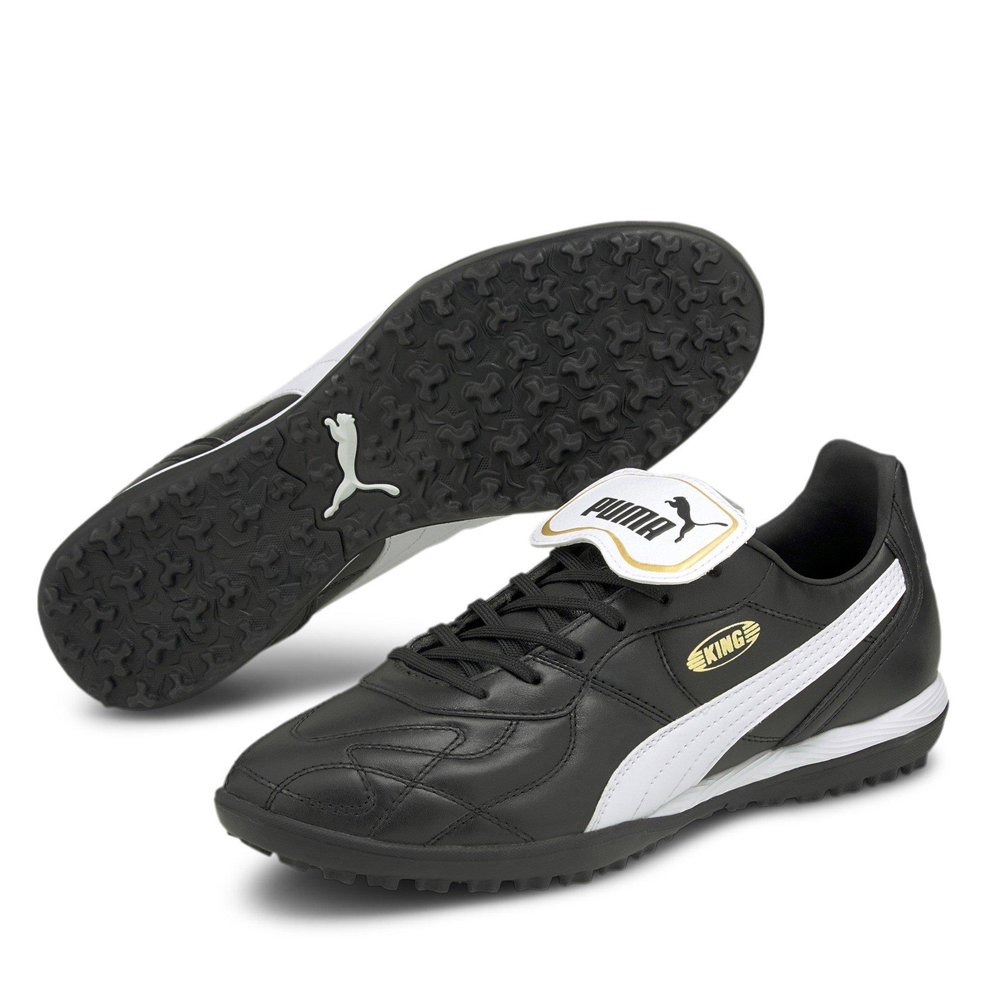 Nero/Bianco - Puma - King Cup TT Astro Turf Football Boots - 1