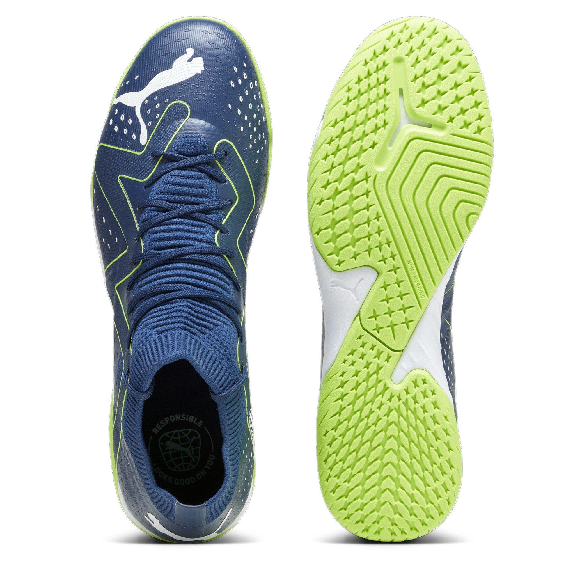 Blue-Pro Green - Puma - Future Match Indoor Football Boots - 3