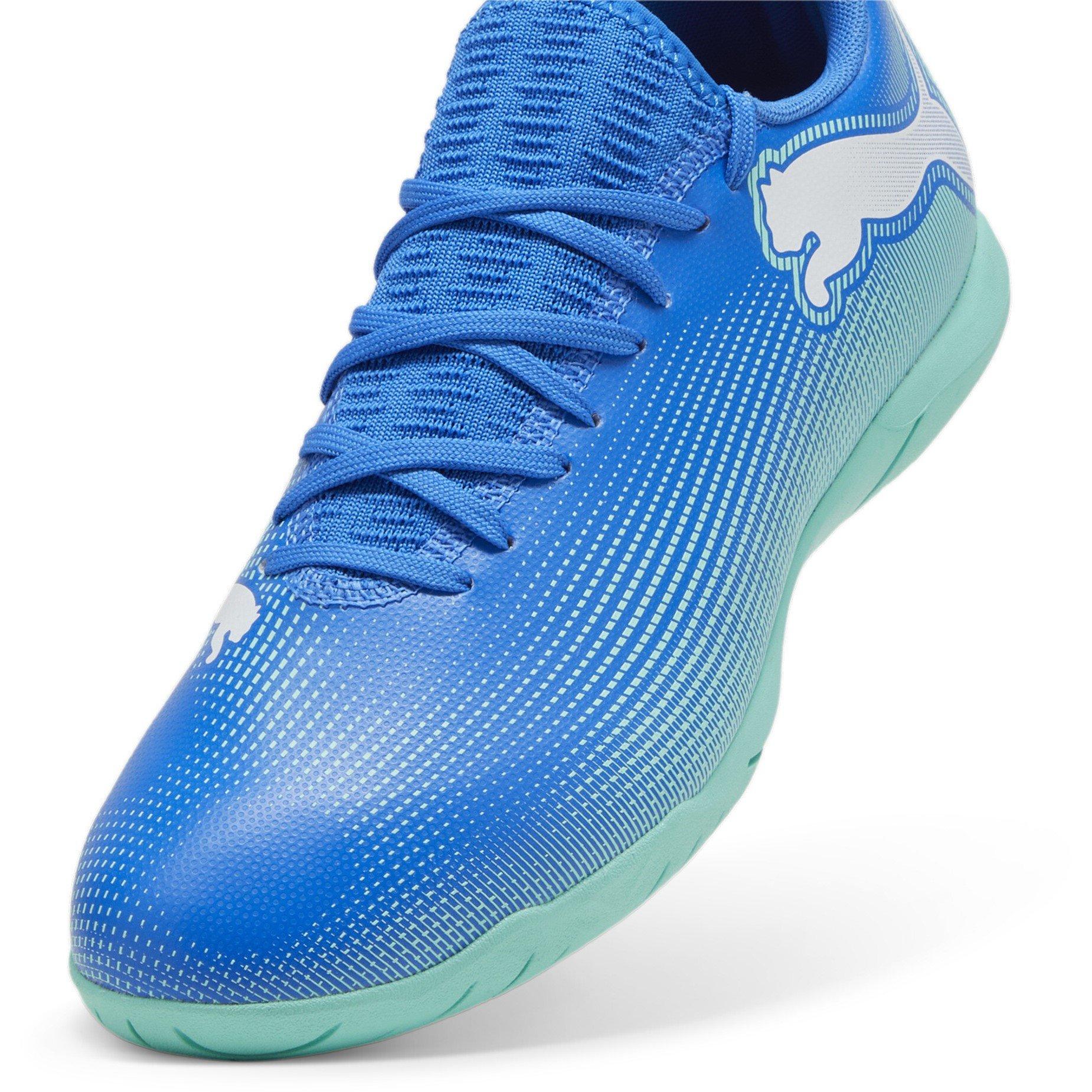 Blue-Mint-White - Puma - Future 7 Play Indoor Football Boots - 6