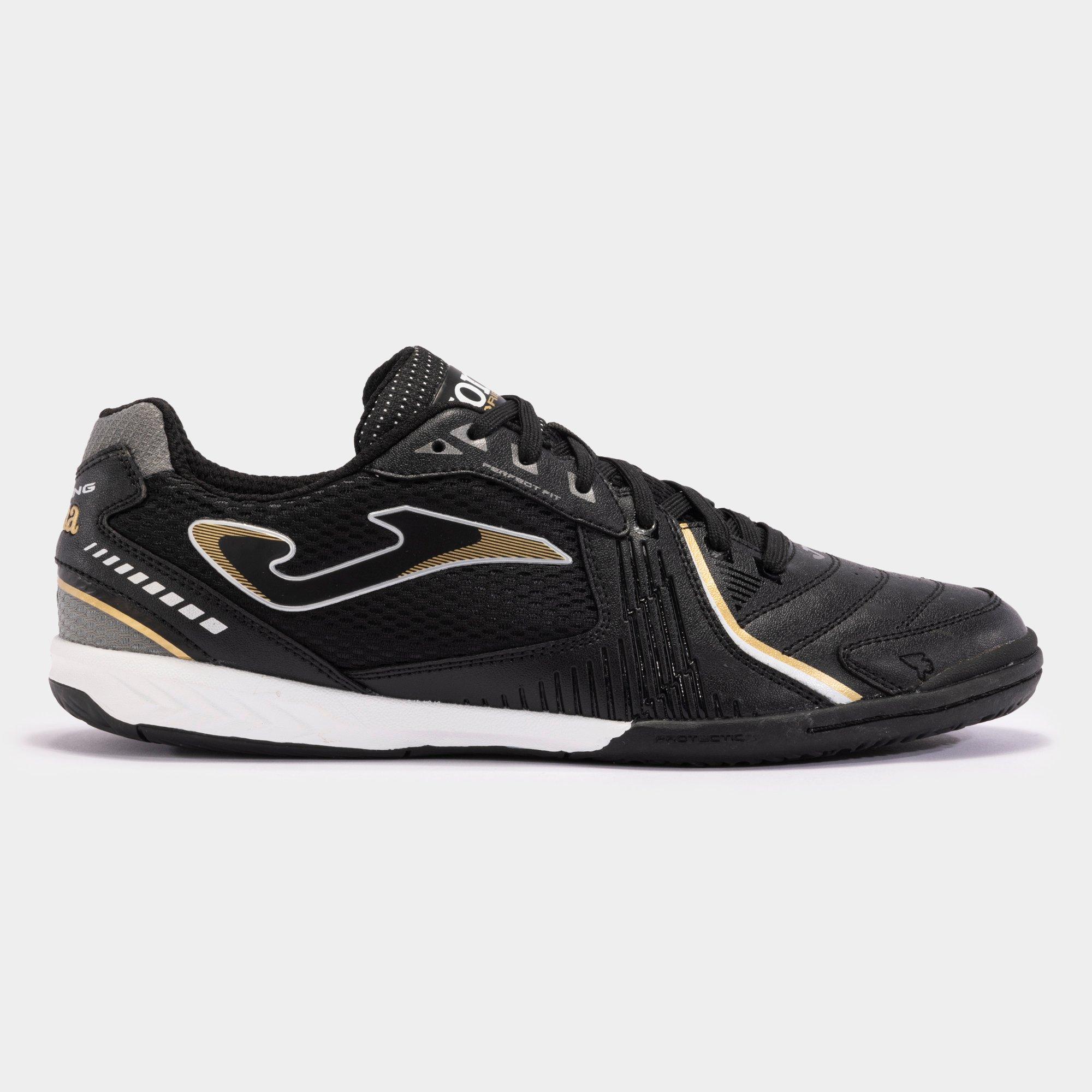 Joma Men's Dribling 721 Indoor Football Trainers - Black/White - 9.5 (44)