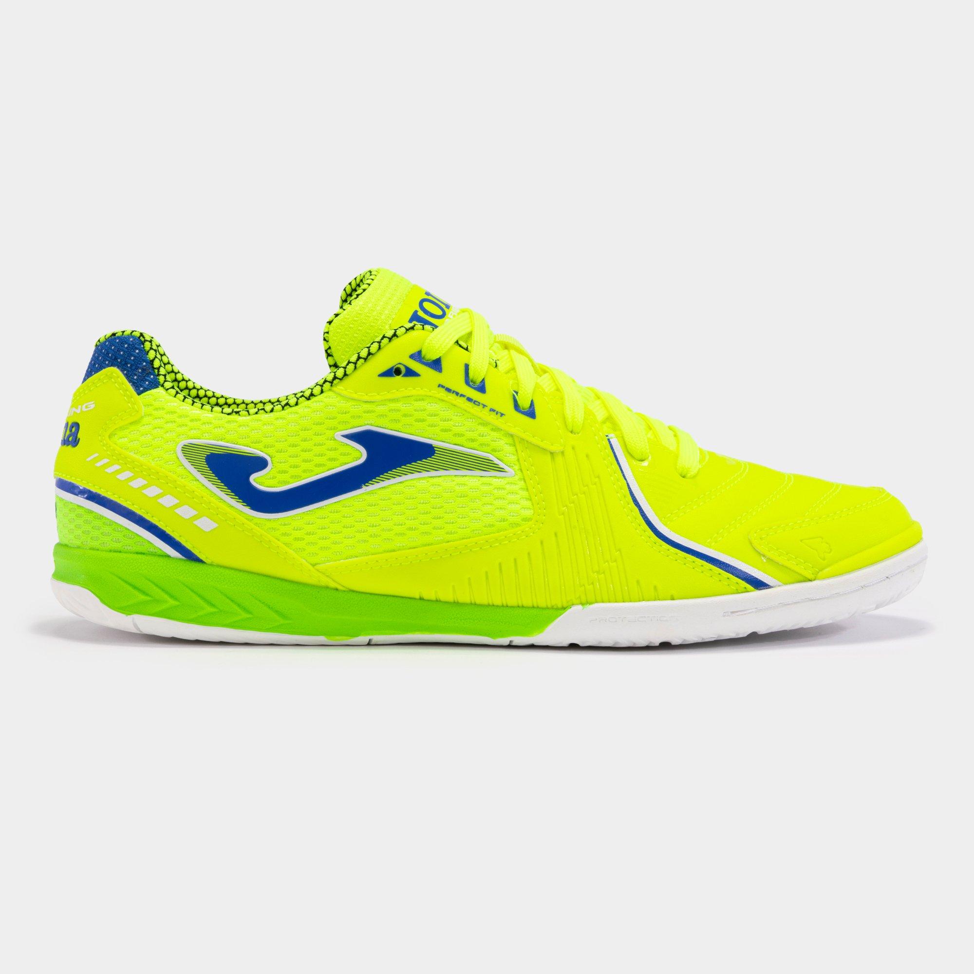 Joma Men's Dribling 721 Indoor Football Trainers - Fluo Yellow - 9.5 (44)