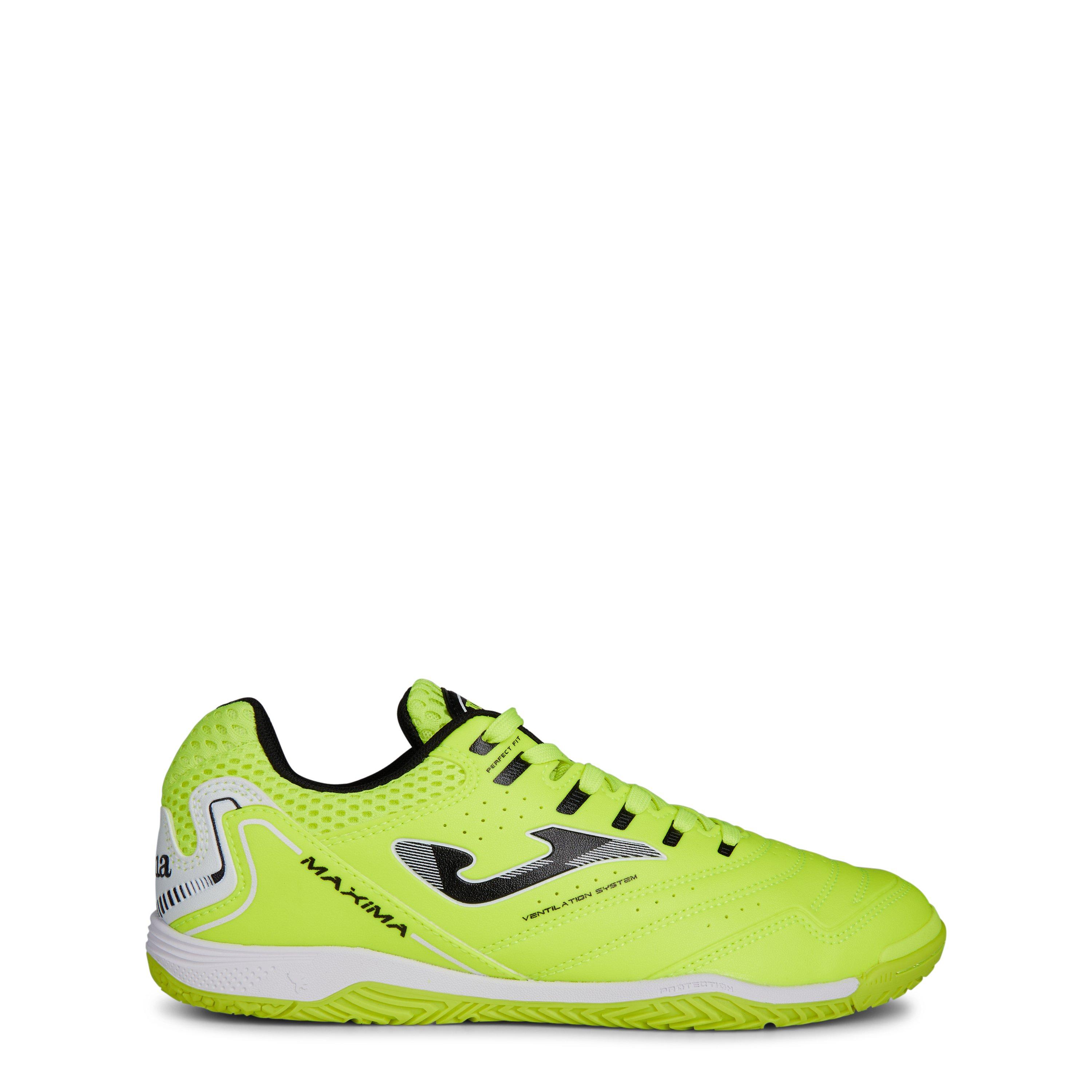 Joma Men's Maxima Indoor Football Boots - Fluo Yellow - 10.5 (45)