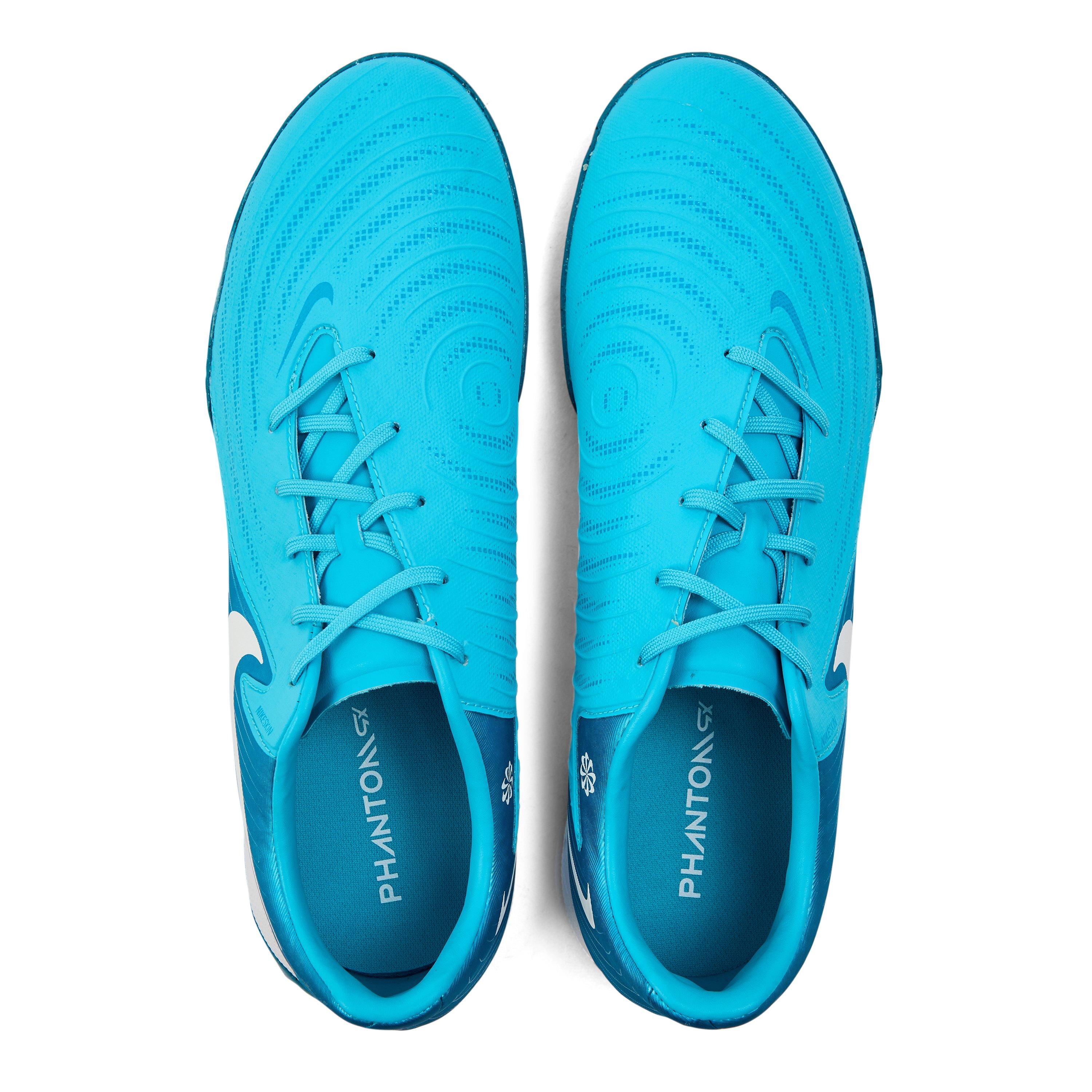 BLUE FURY/WHITE - Nike - Phantom Gx Ii Academy Tf - 4