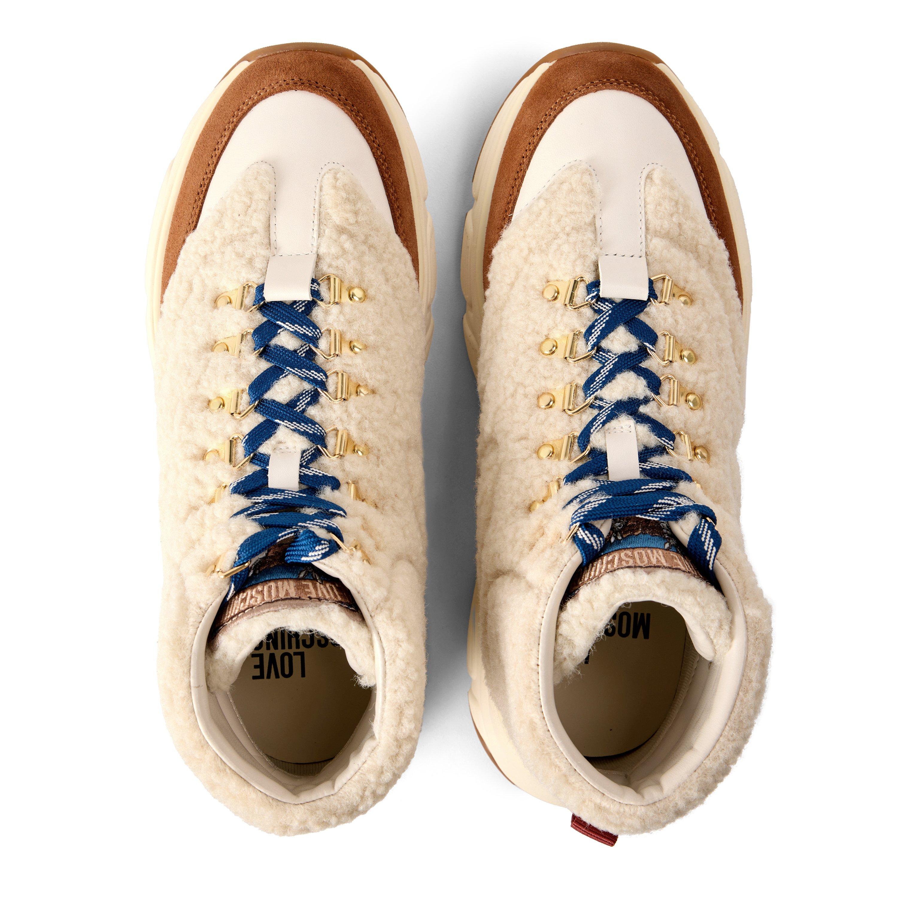 Natural - Love Moschino - Women's Hong Kong Chunky Trainers - 4