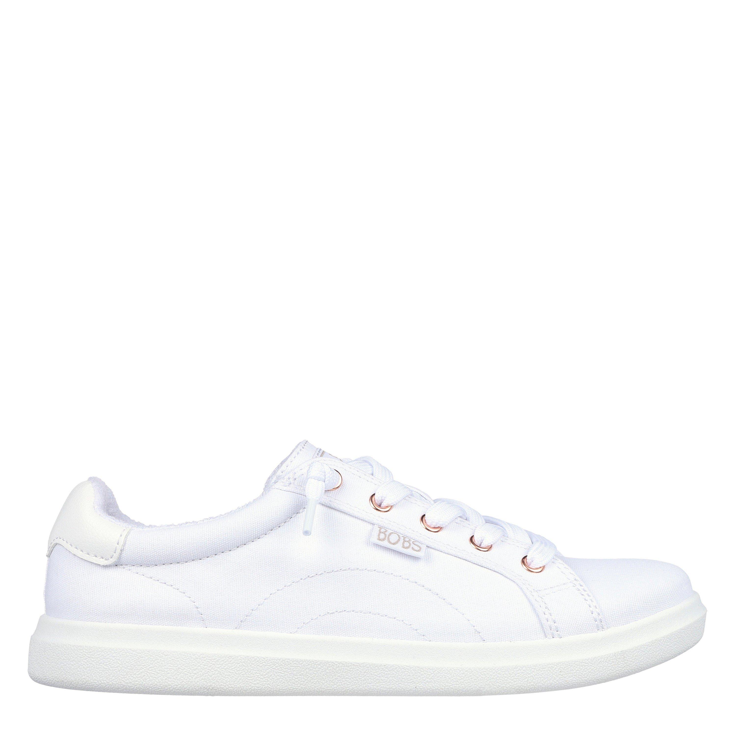 Blanc - Skechers - Skechers Bobs D Vine Low-Top Trainers Womens - 1