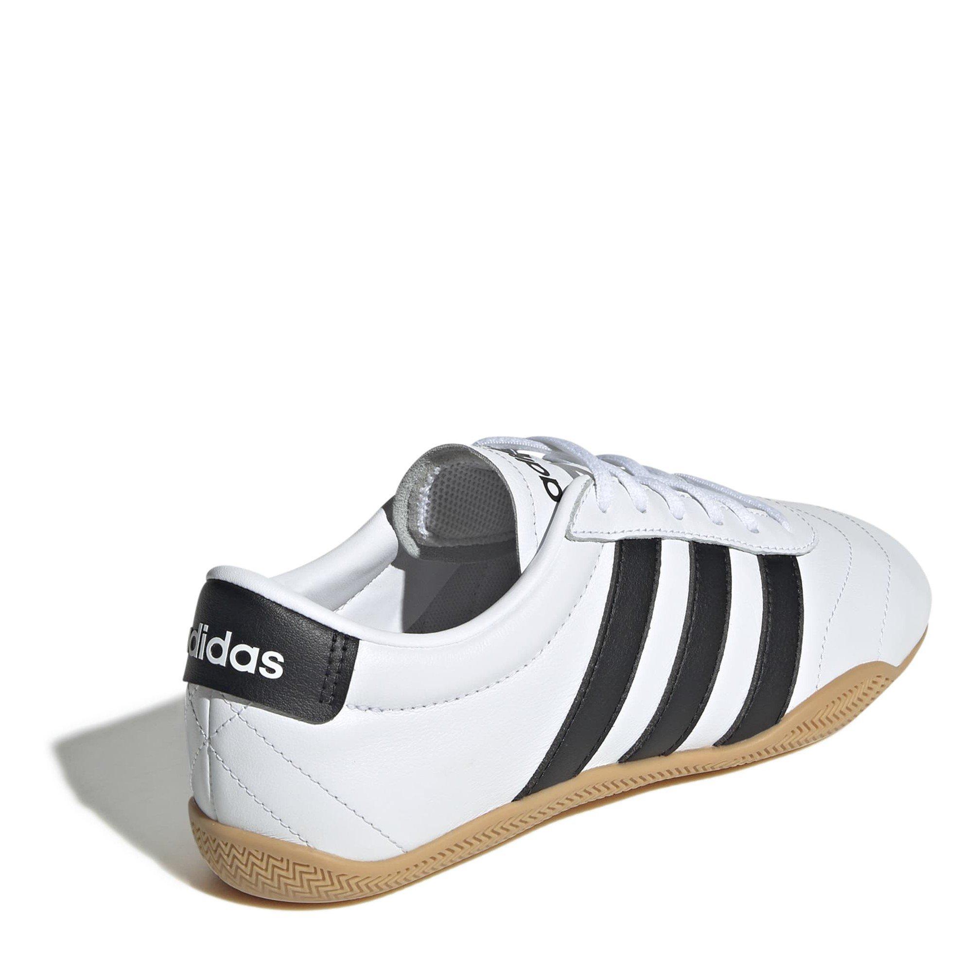 Wht/Blk/Gum - adidas - Grand Court Lo Shoes - 4