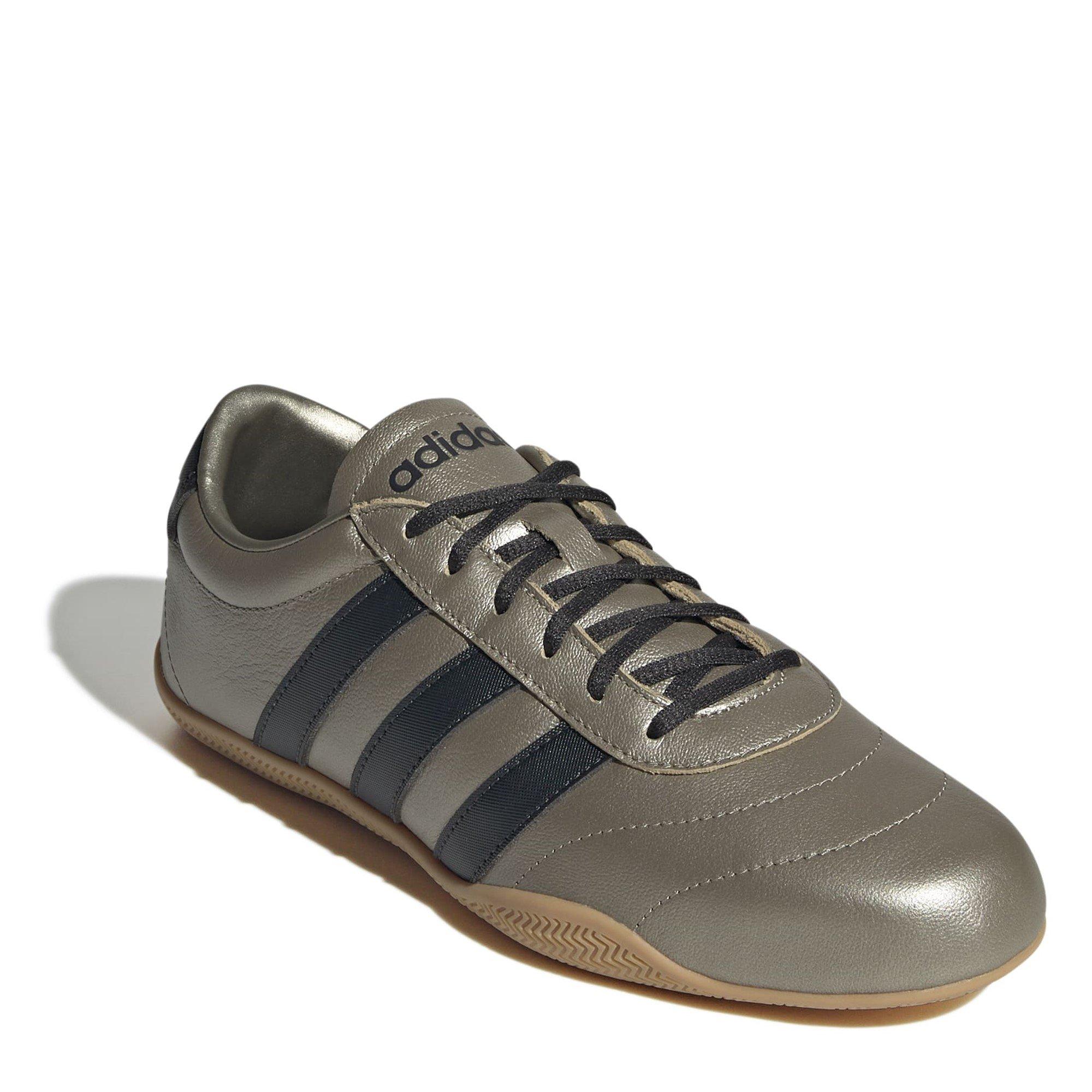 Met/Carbon/Gum - adidas - Grand Court Lo Shoes - 3