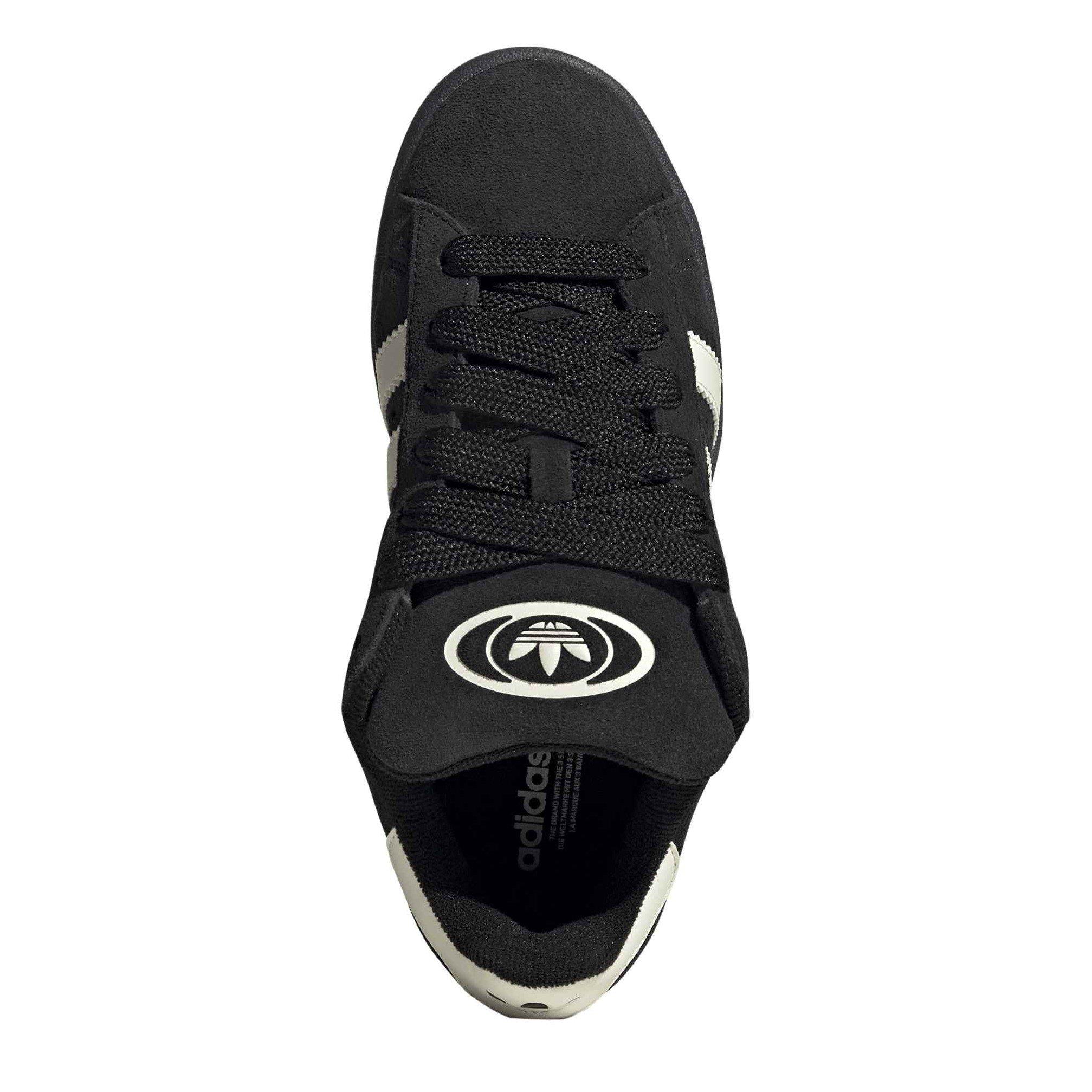 Cblack/Crewht - adidas Originals - Women's Campus 00s Suede Court Trainers - 5