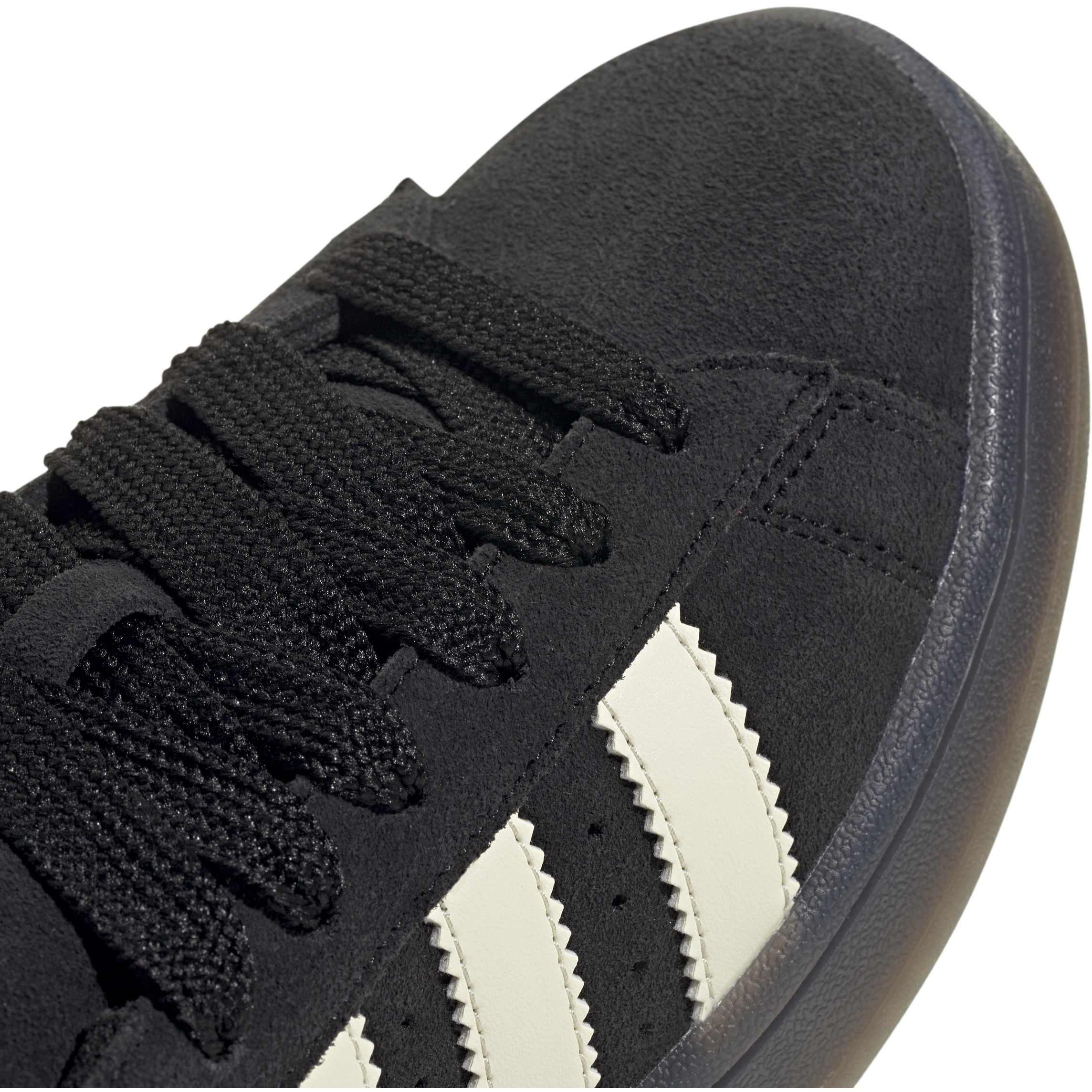Cblack/Crewht - adidas Originals - Women's Campus 00s Suede Court Trainers - 8