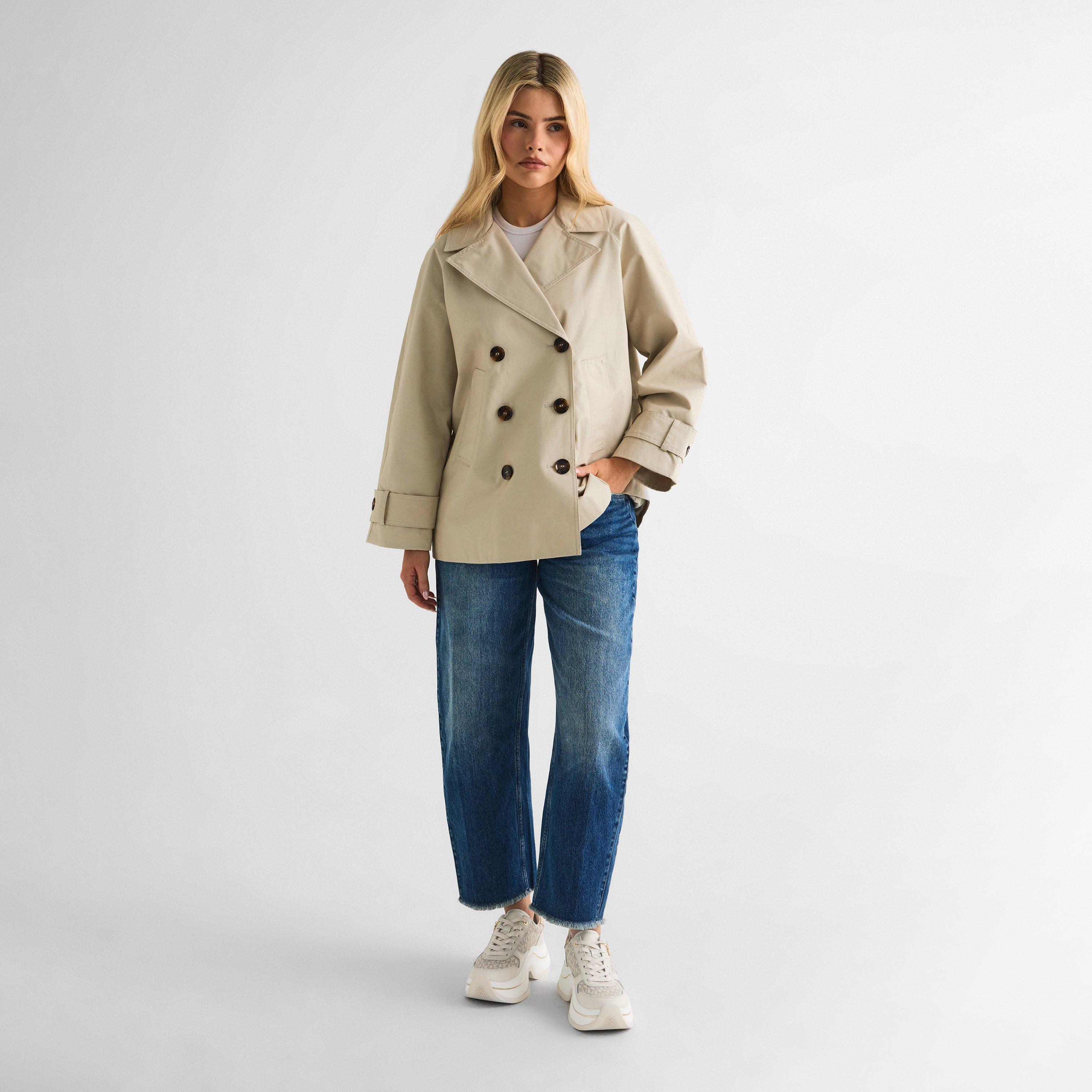 Vanilla/Logo - MICHAEL Michael Kors - MMK Arla Trainer Ld54 - 4