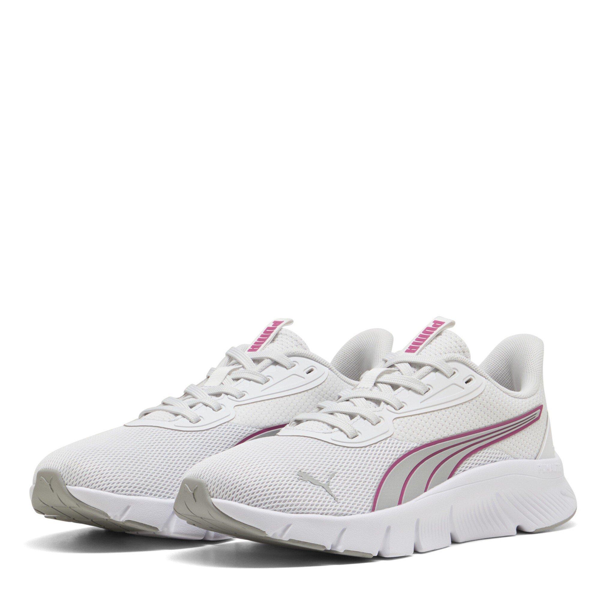 Puma Women's Flexfocus Lite Running Shoes - Gray/Pink Opal - 4 (37)