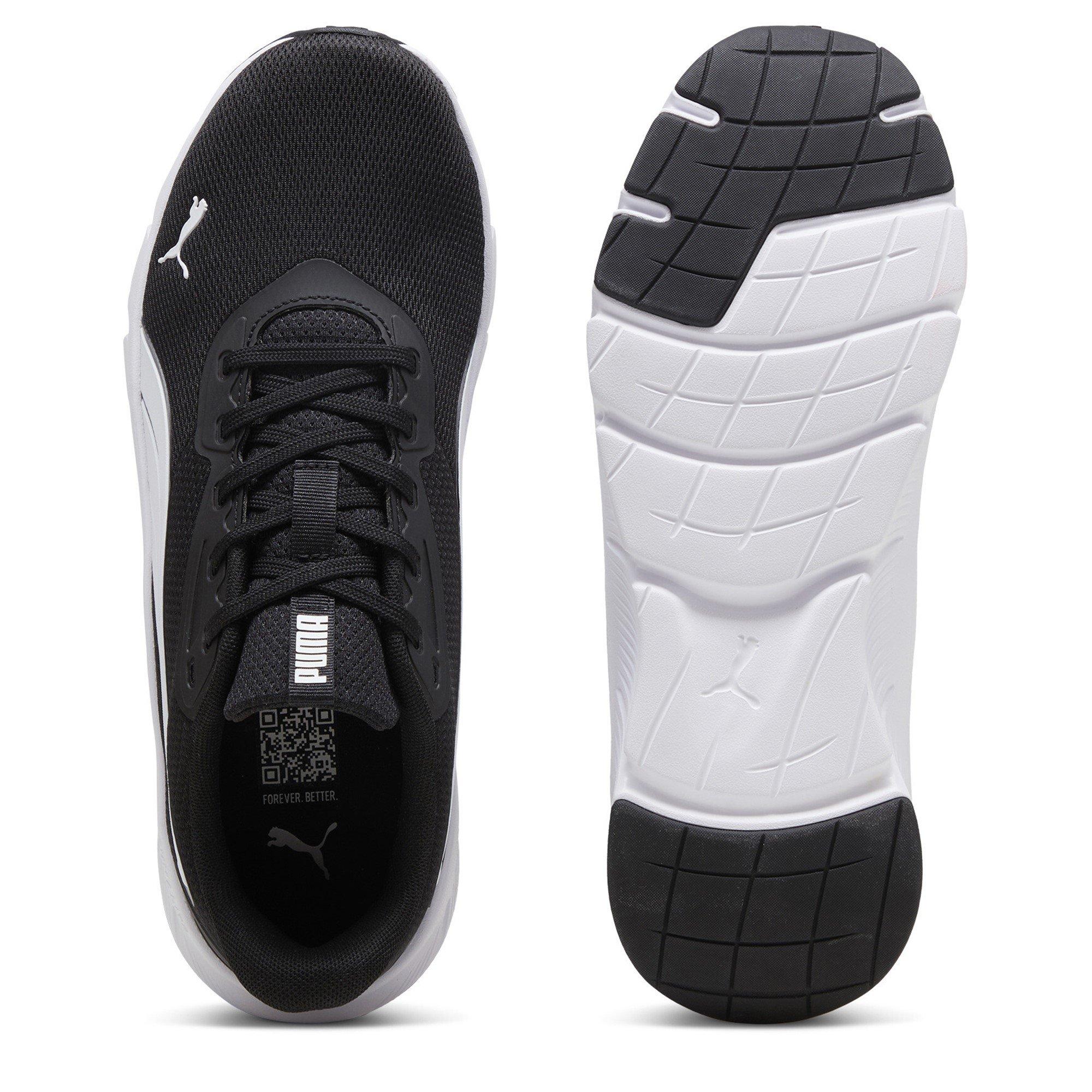 Black/White - Puma - FlexFocus Lite Running Shoes Womens - 3
