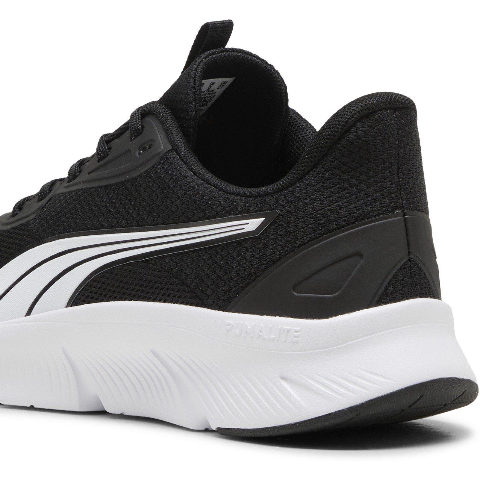 Black/White - Puma - FlexFocus Lite Running Shoes Womens - 5