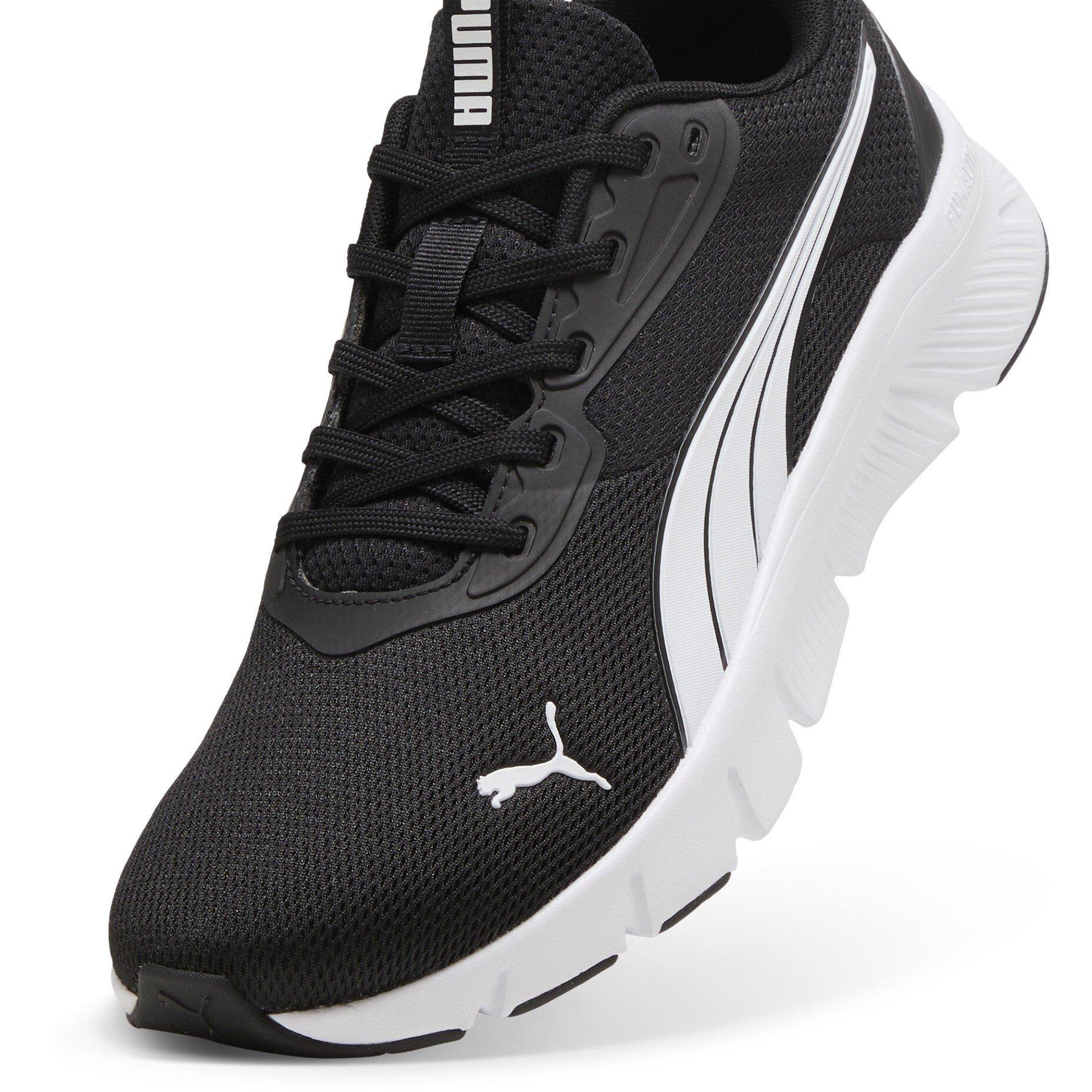 Black/White - Puma - FlexFocus Lite Running Shoes Womens - 6