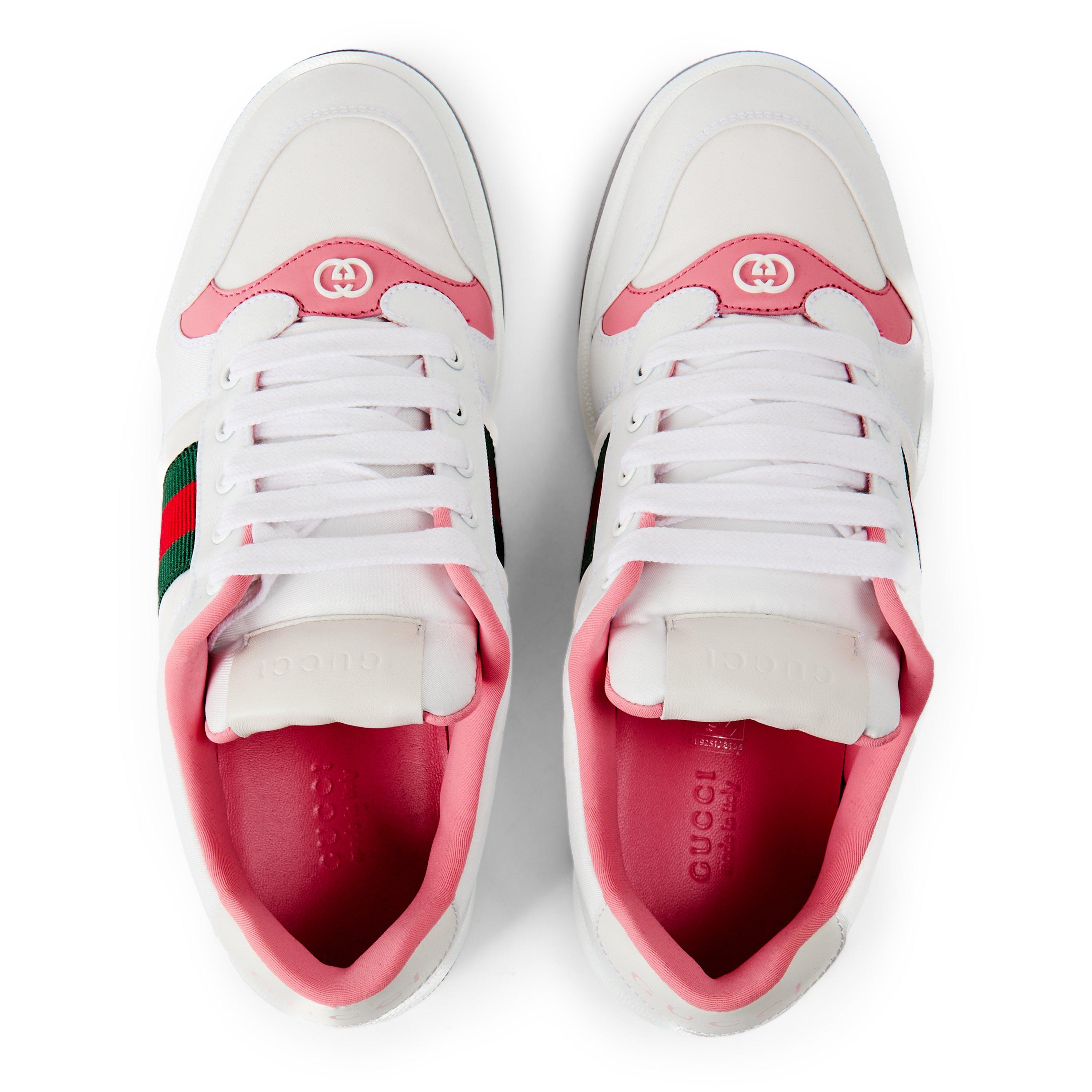 White/Pink - Gucci - Gucci Screener Nylon Ld64 - 4