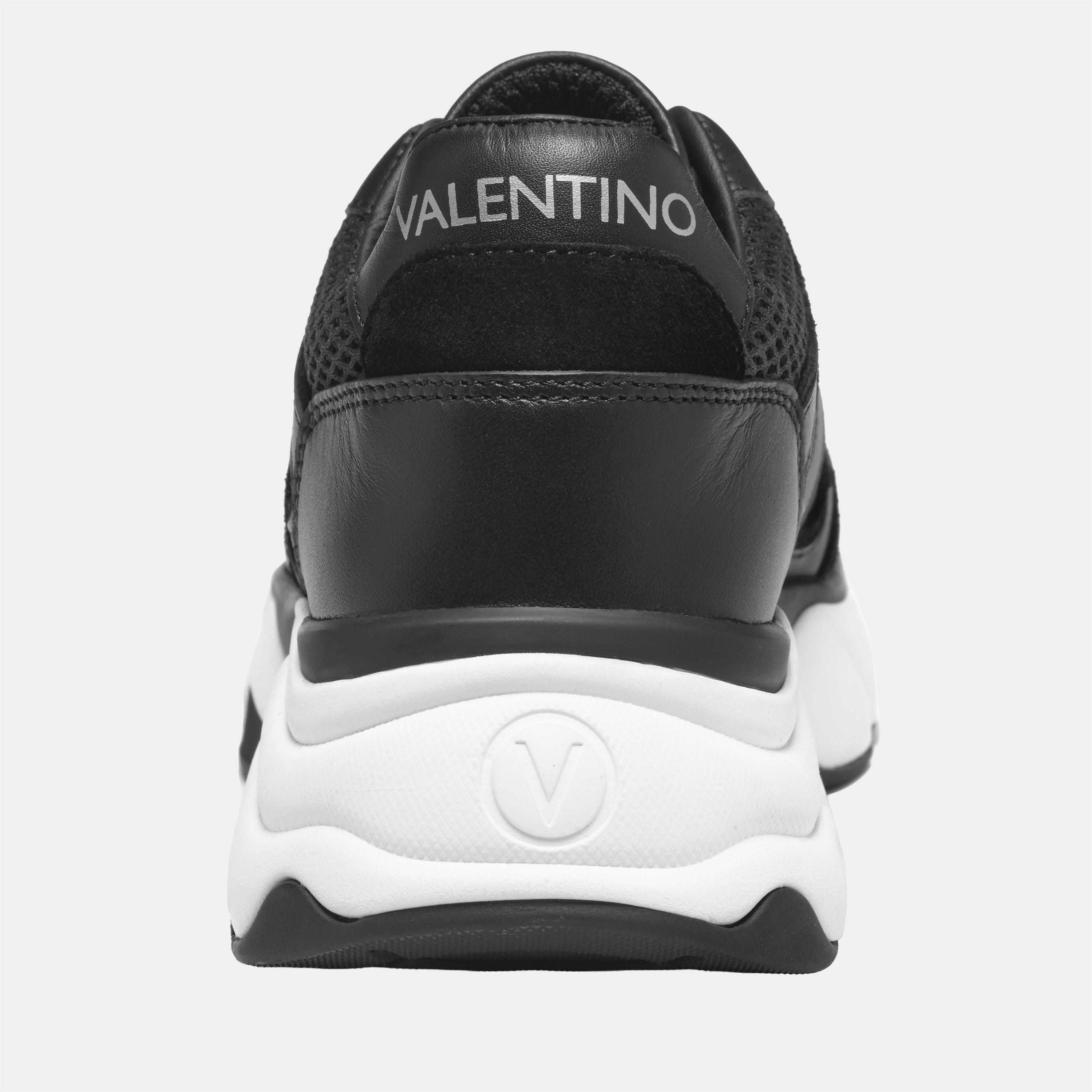 Black - Valentino - Women's Loto Suede Chunky Trainers - 3
