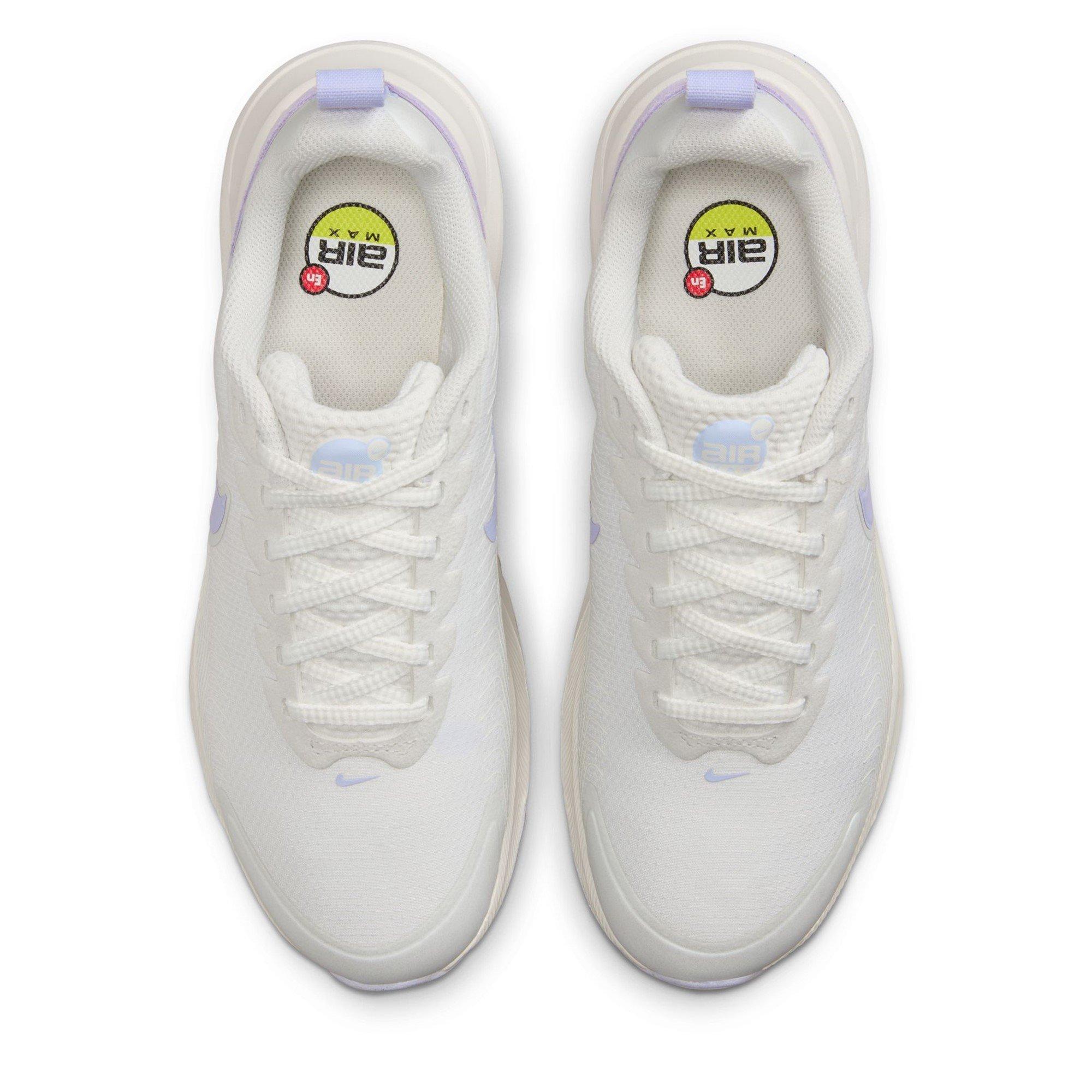 White/Amethyst - Nike - Air Max Nuaxis Womens Shoes - 5