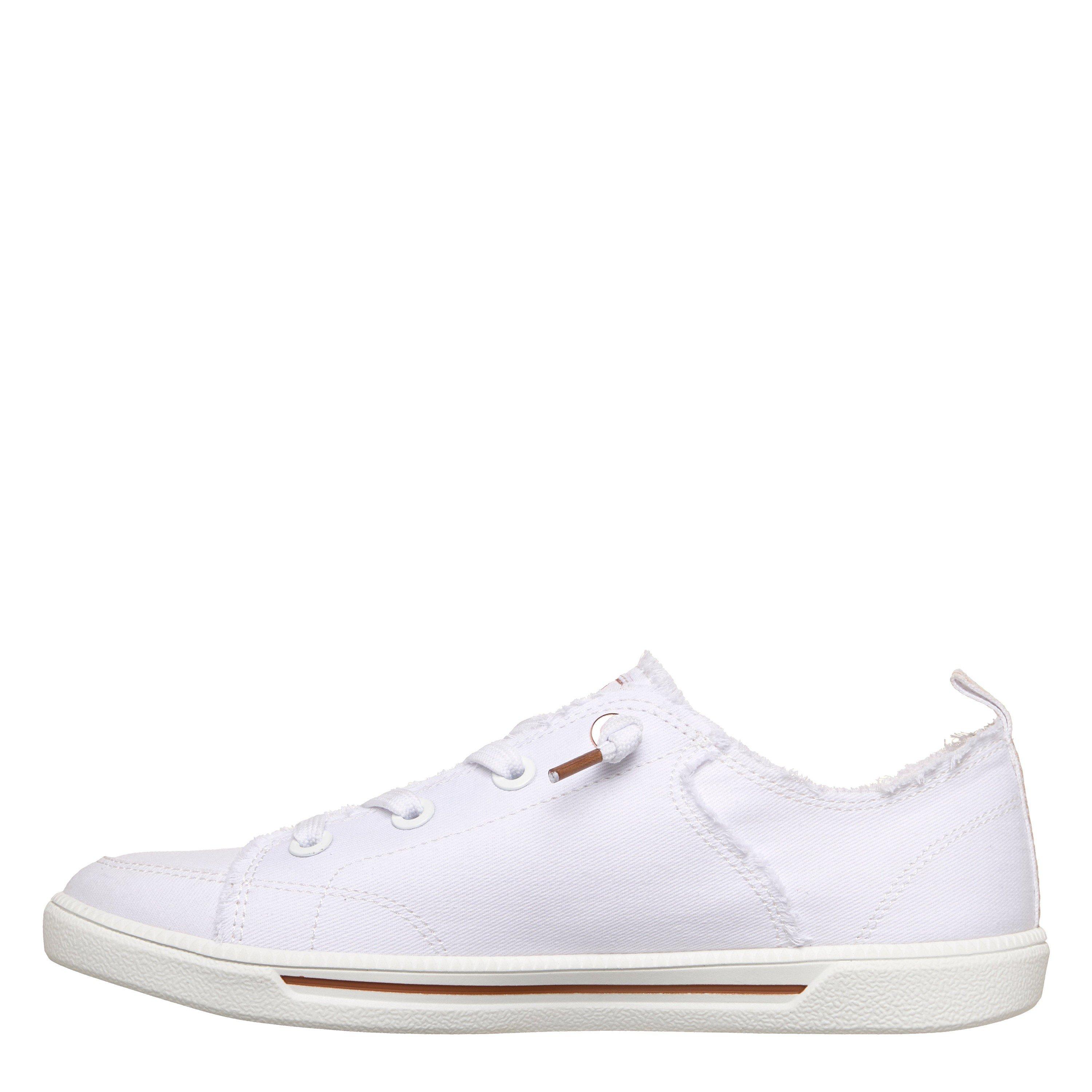 White Canvas - Skechers - Women's Bobs B Cute 2 Casual Low-Top Trainers - 2