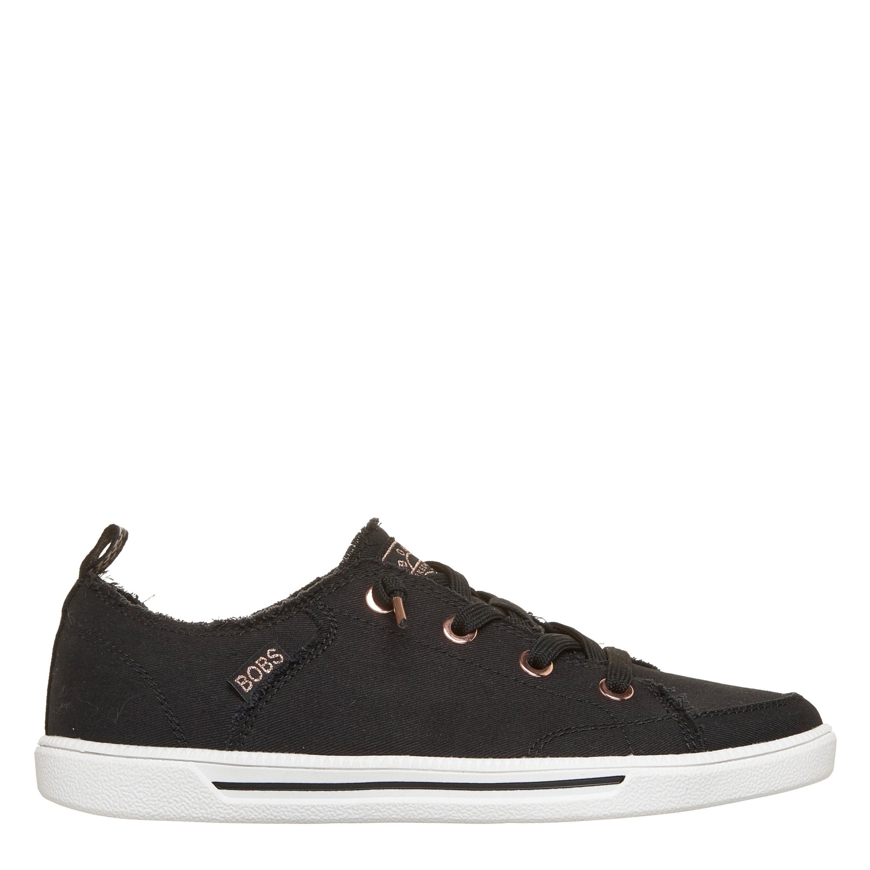 Schwarz/Gold - Skechers - Women's Bobs B Cute 2 Casual Low-Top Trainers - 1