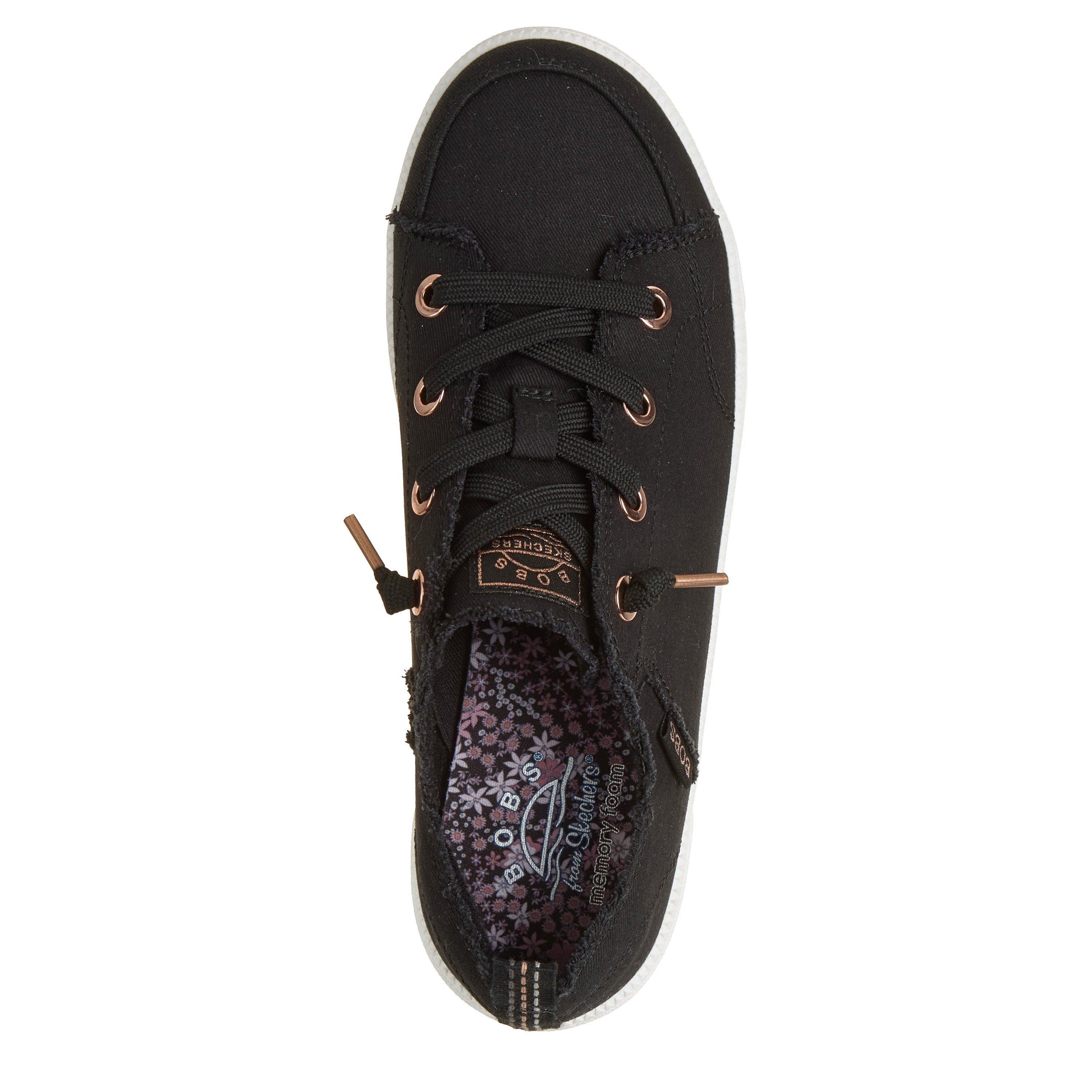 Schwarz/Gold - Skechers - Women's Bobs B Cute 2 Casual Low-Top Trainers - 4