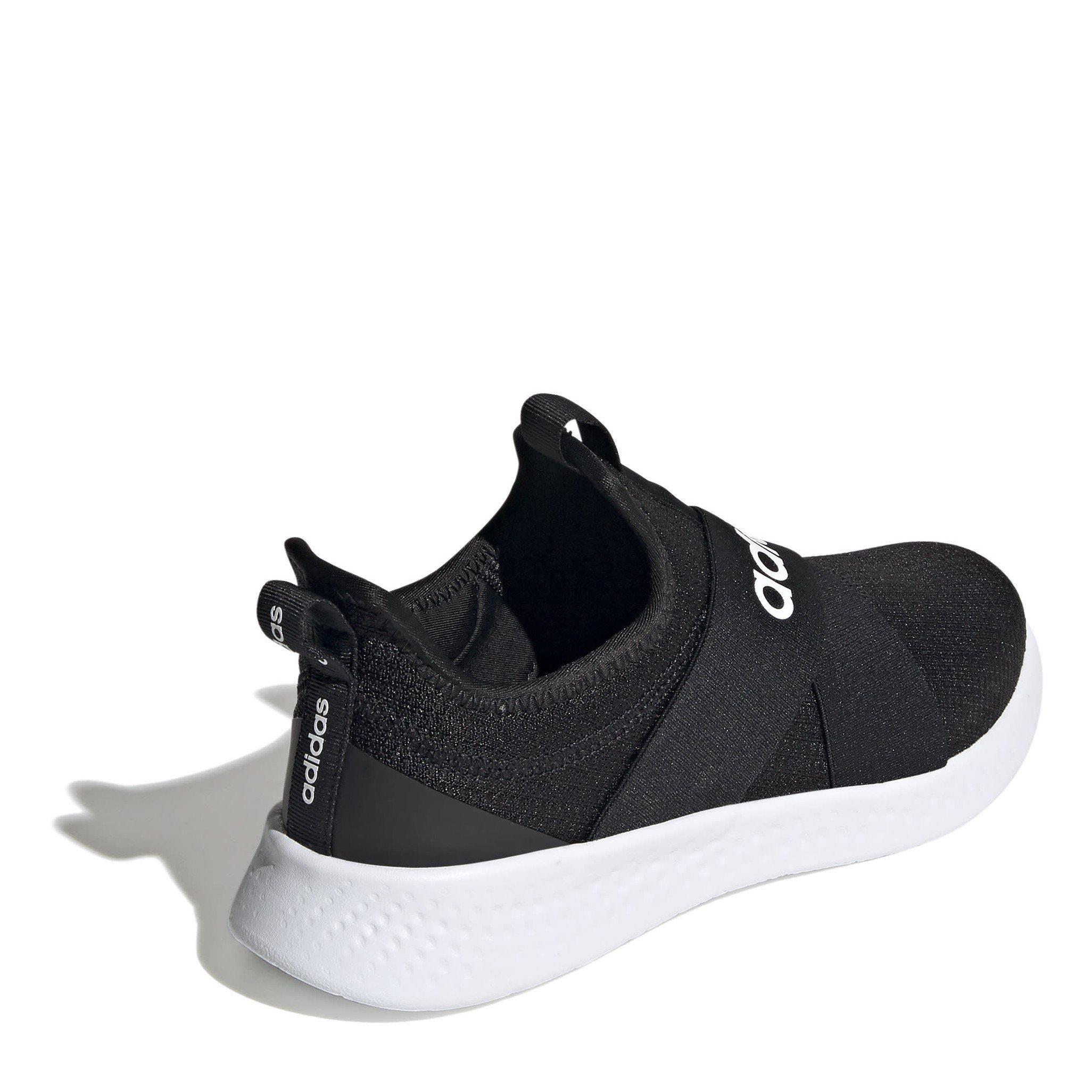 Black/White/Gry - adidas - Puremotion Adapt Shoes Womens Low-Top Trainers - 4