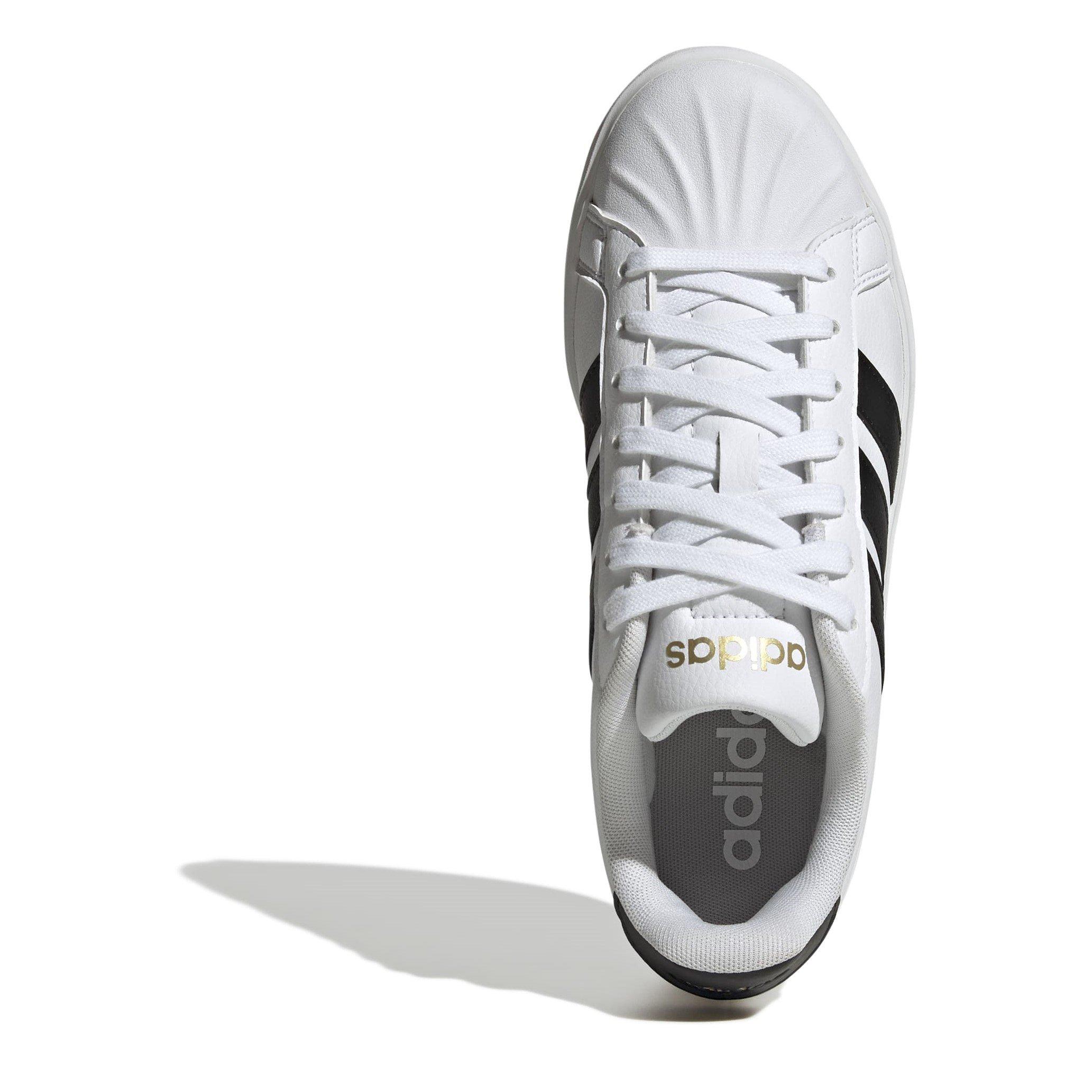 Wht/Blk/Off Wht - adidas - Streettalk Womens Shoes - 5