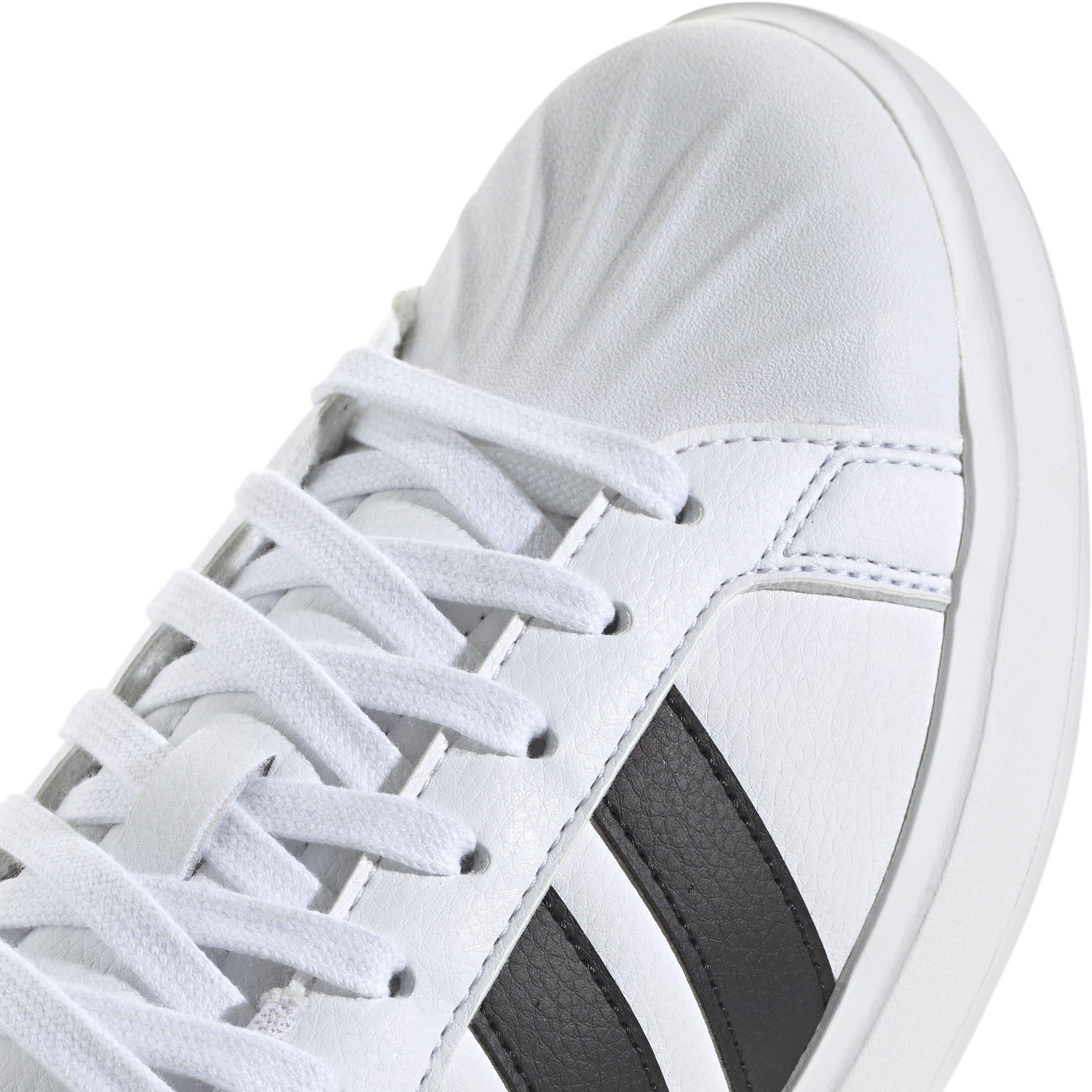 Wht/Blk/Off Wht - adidas - Streettalk Womens Shoes - 8