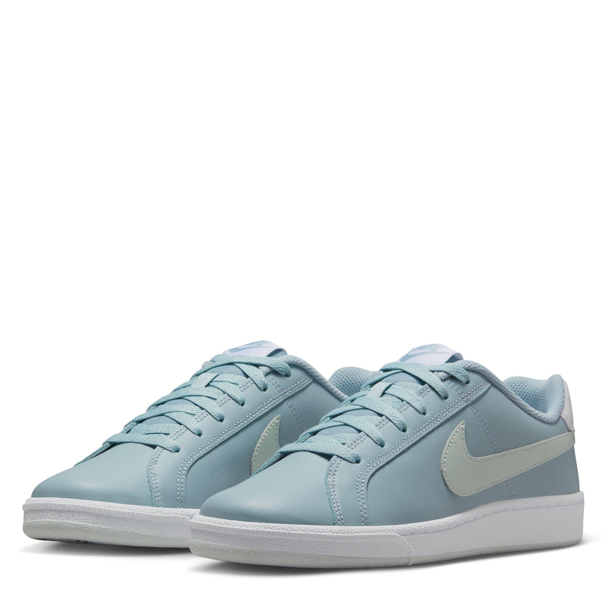 O.Cube/Aqua-Wht - Nike - Court Royale Womens Shoes - 4