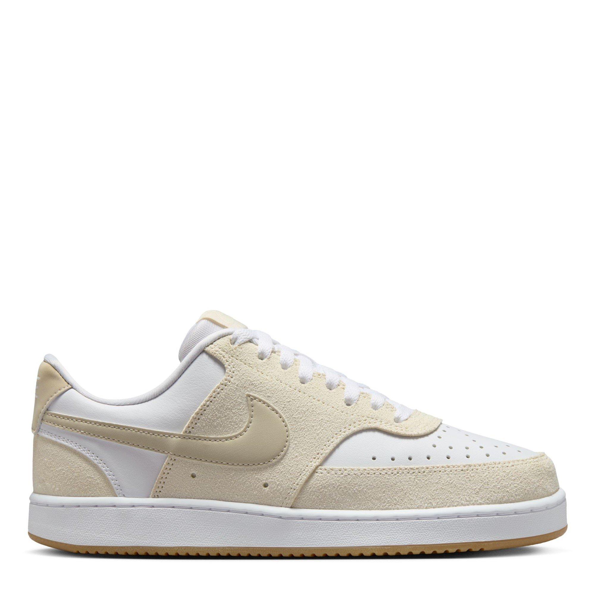 White/Beige - Nike - Nike Court Vis Sued Ld54 - 1