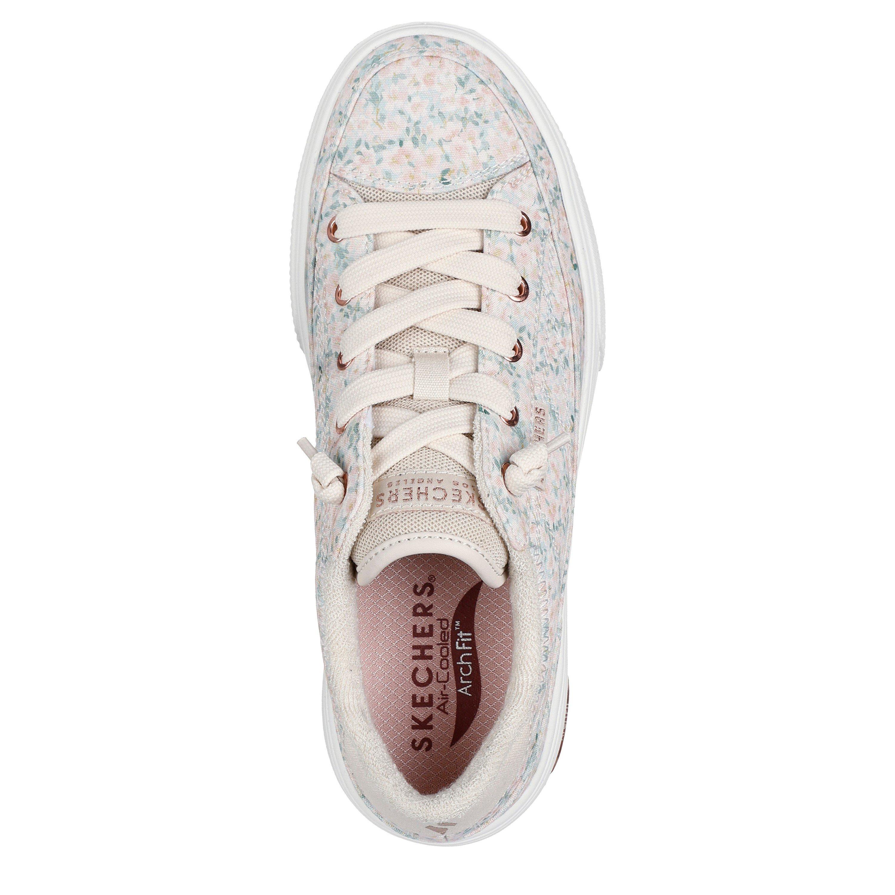 Weiß - Skechers - Skechers Arch Fit Arcade - Flowa Powa Low-Top Trainers Womens - 5