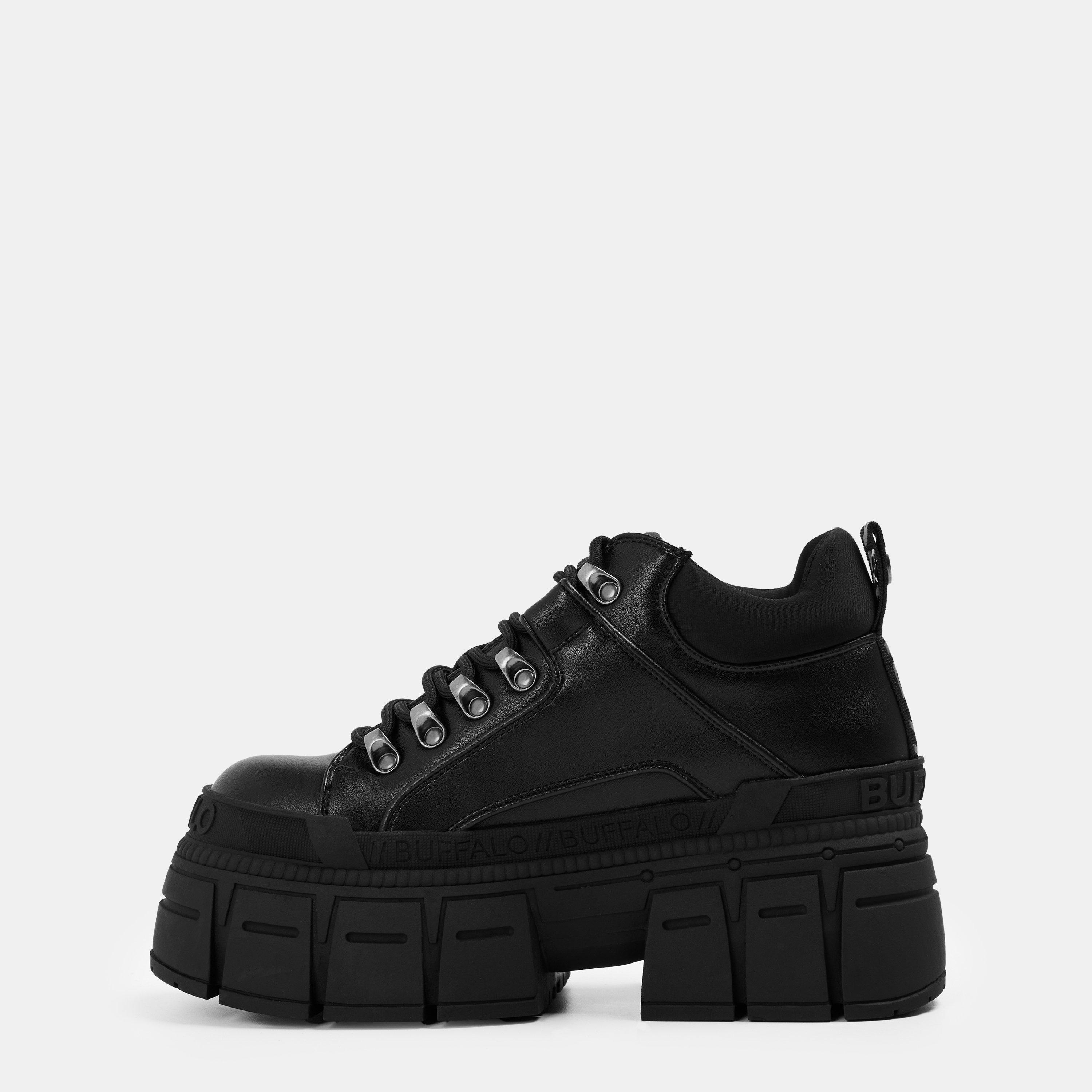 Black - Buffalo - Women's Hike LO Chunky Trainers - 2