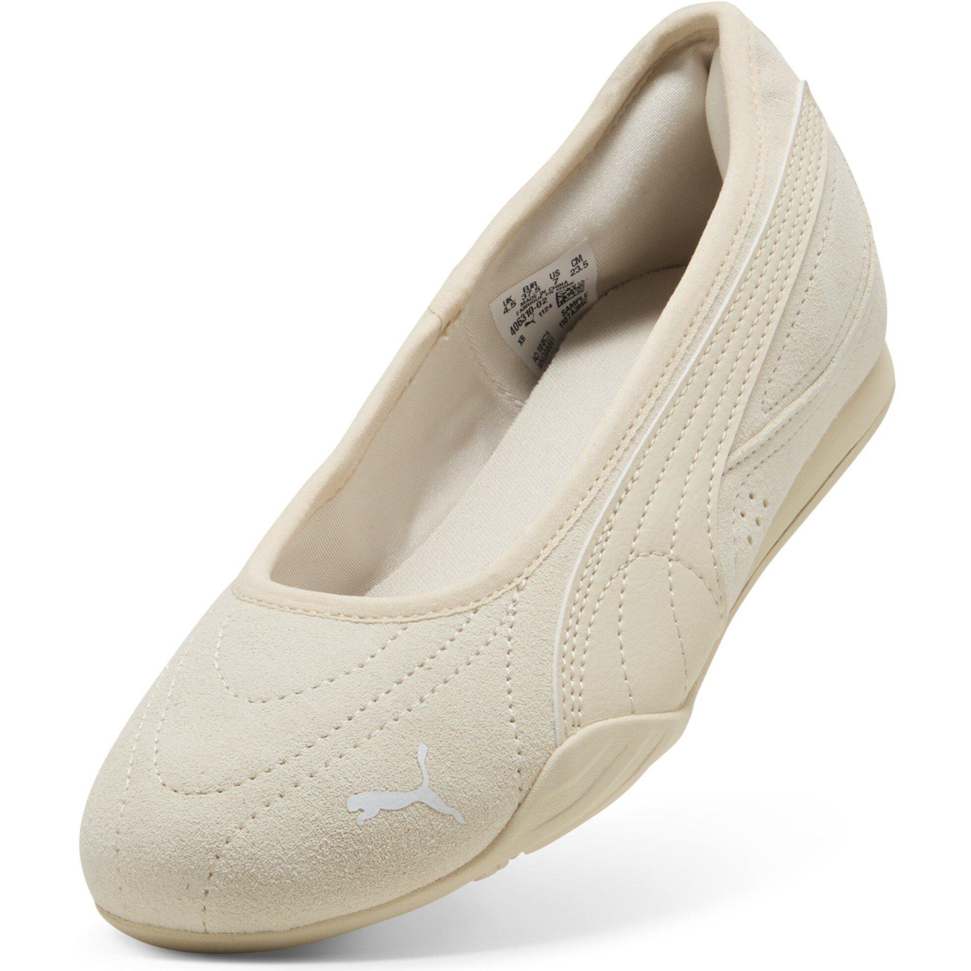 Snow/Puma White - Puma - Women's Soleil Balerina Low-Top Trainers - 6