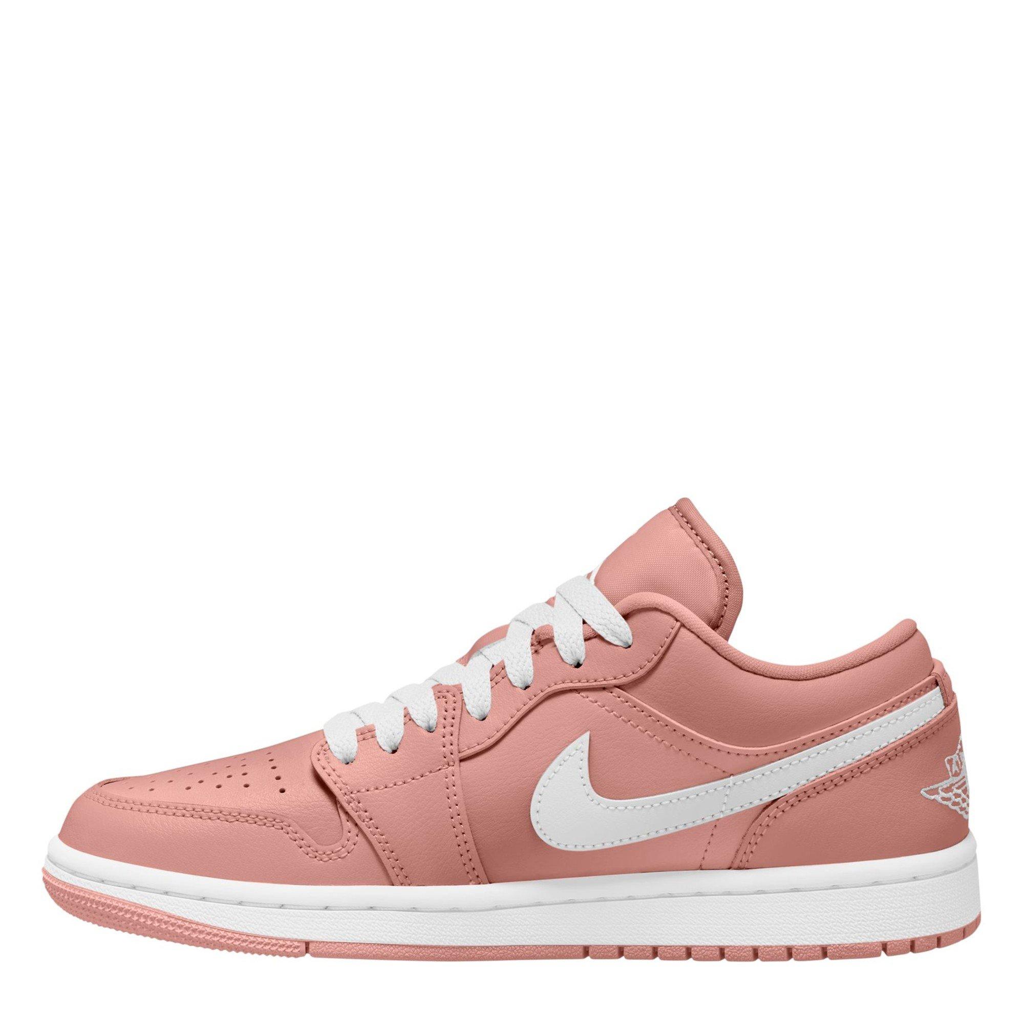Pink/White - Air Jordan - Air Jor 1 Low Ld64 - 2