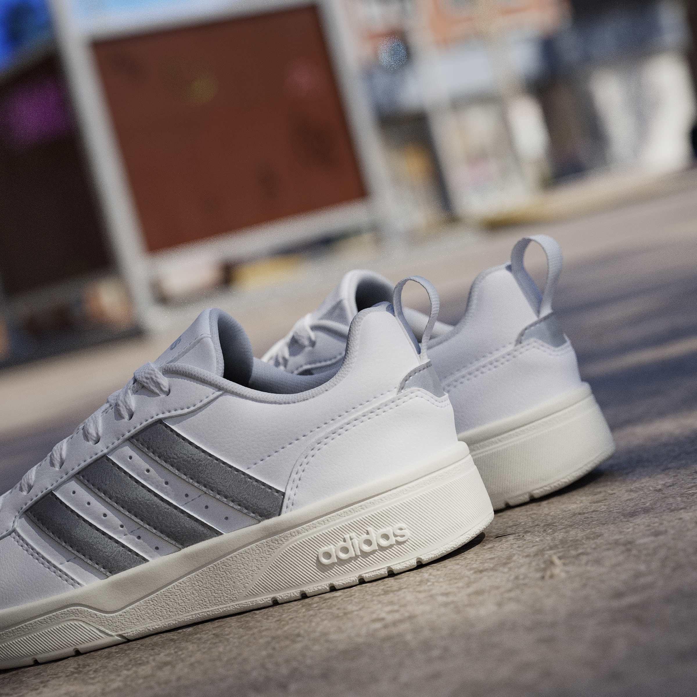 White/Silver - adidas - Adidas Courtwave Ld64 - 16