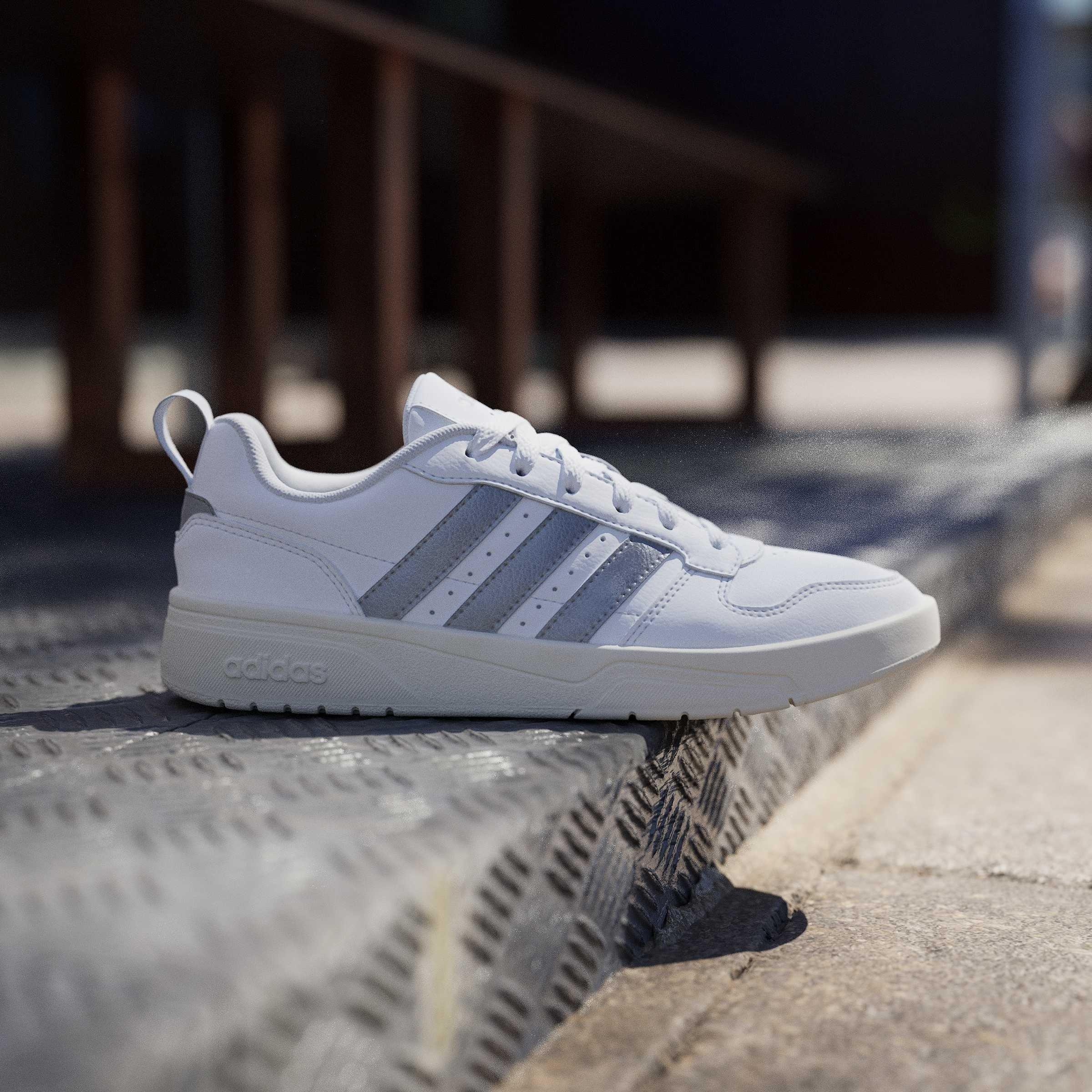 White/Silver - adidas - Adidas Courtwave Ld64 - 10