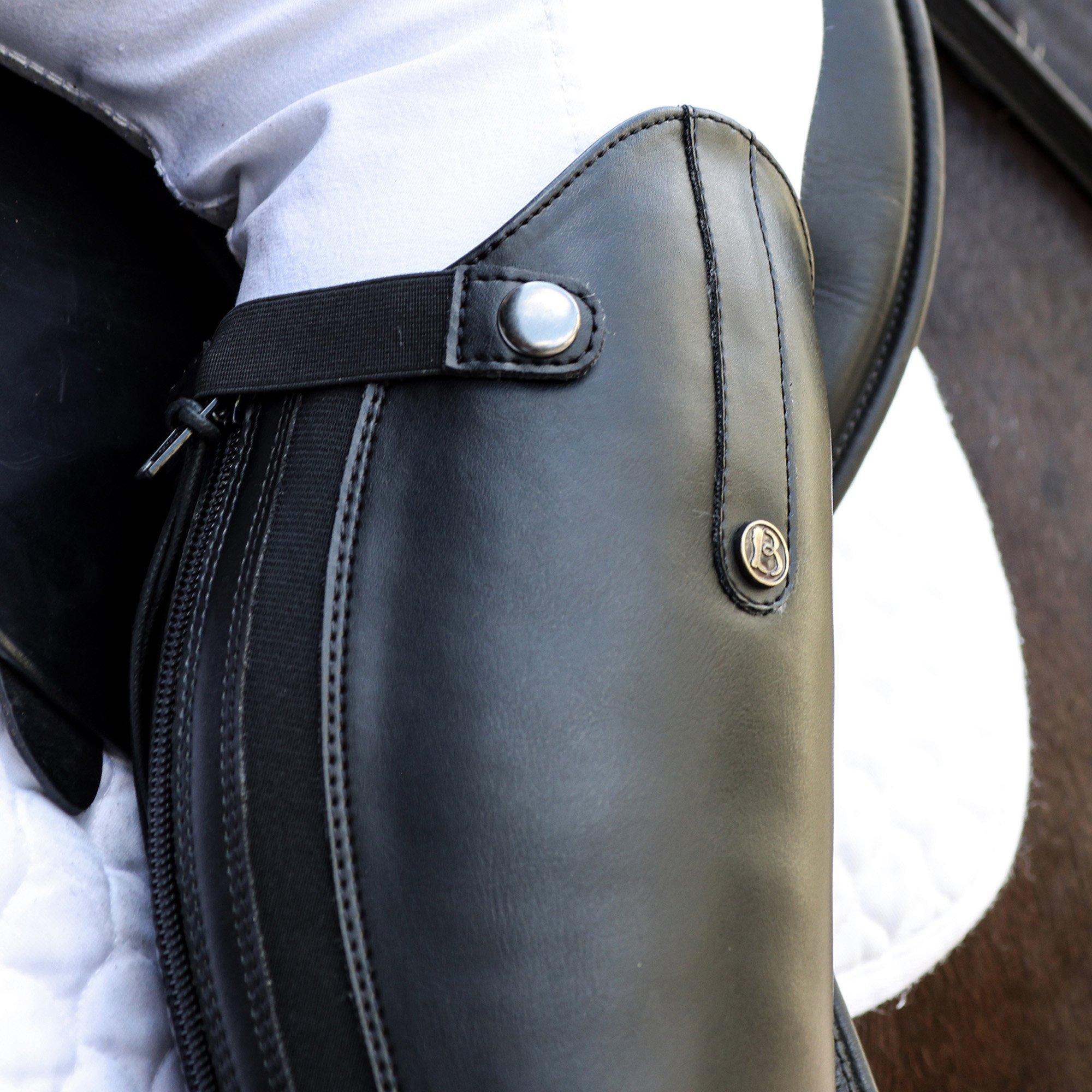 Nero - Brogini - Modena Long Riding Boots - 6
