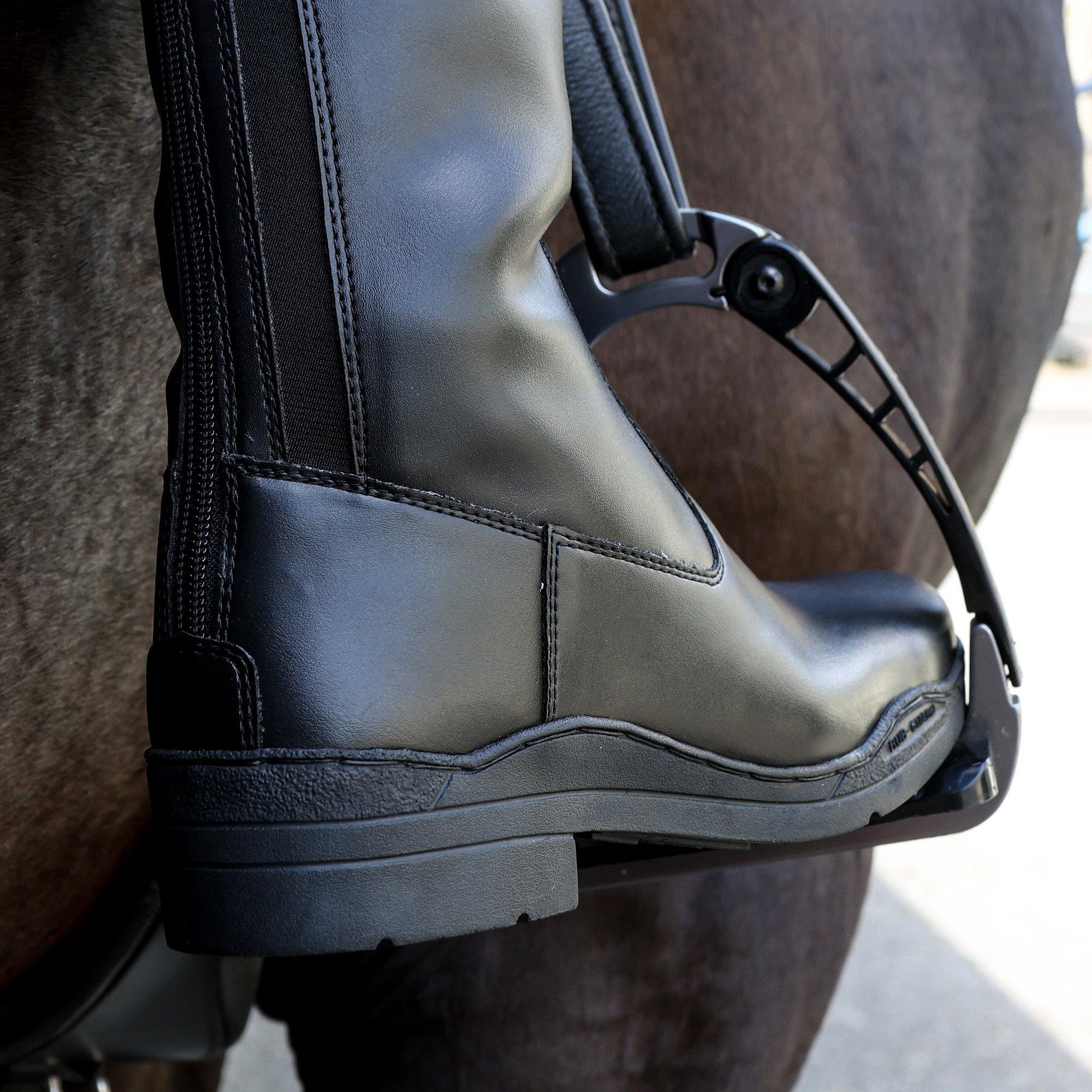 Nero - Brogini - Modena Long Riding Boots - 7