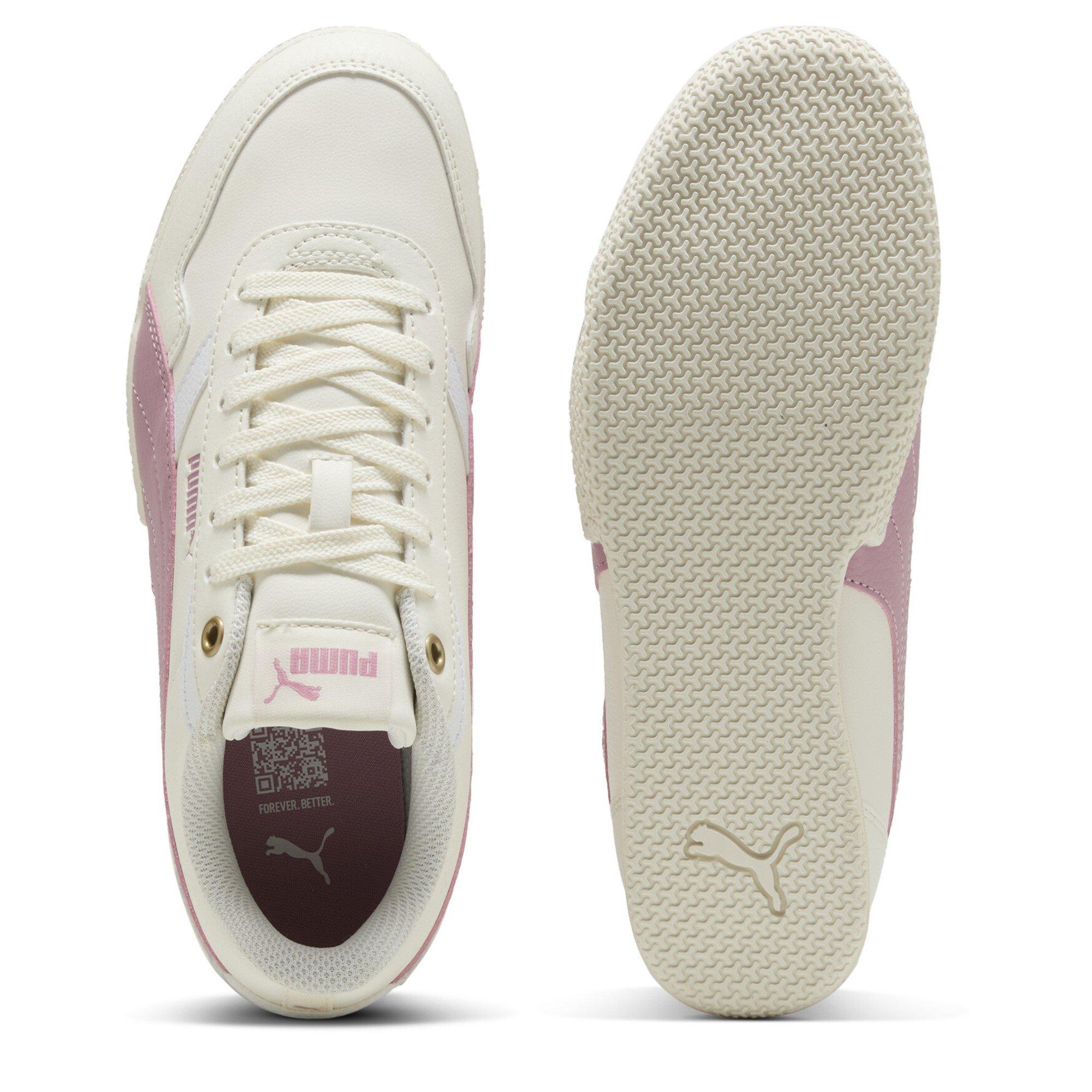 Wht/Poised Pink - Puma - Bella Donna Womens Shoes - 3