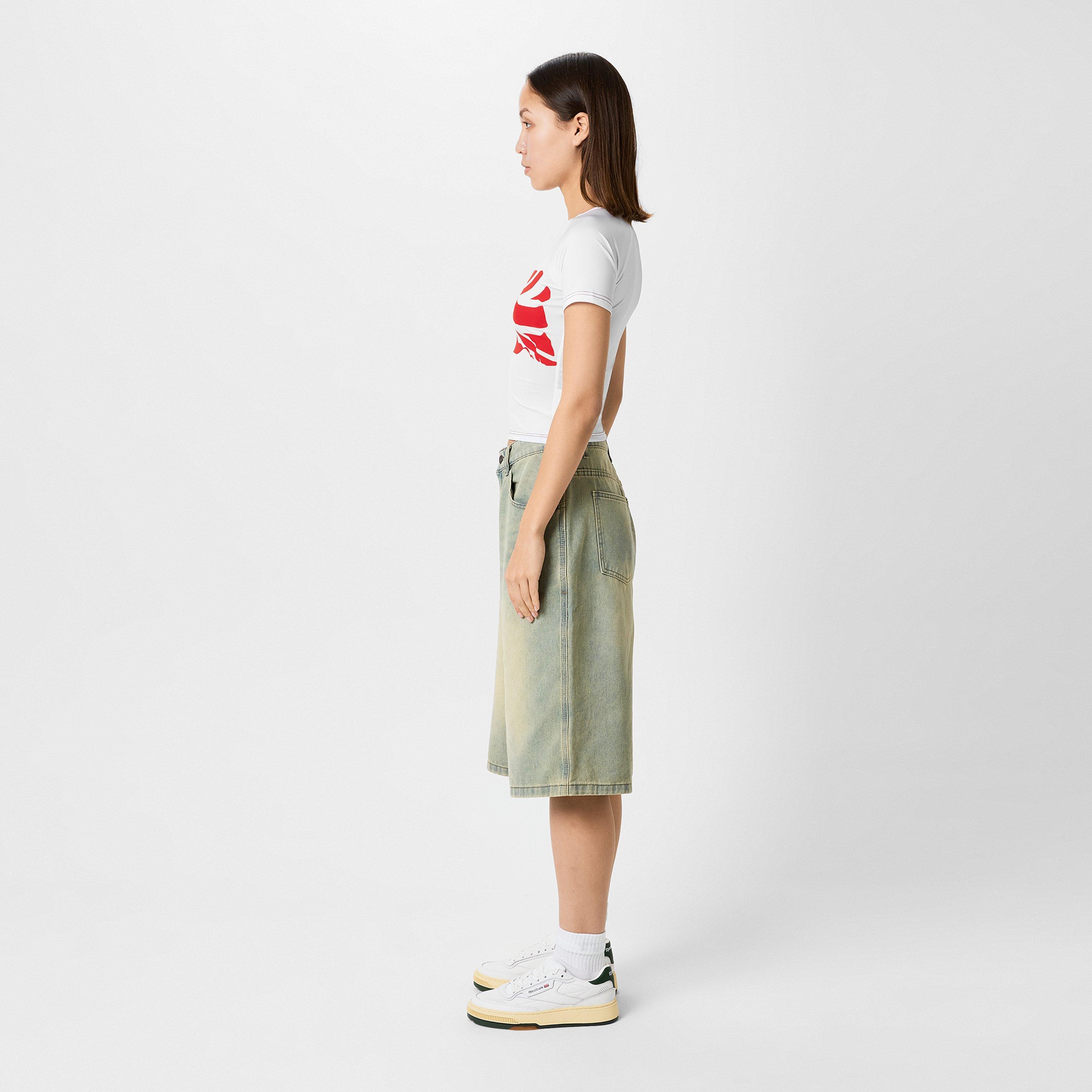 White Green - Reebok - Women's Club Low-Top Trainers - 6