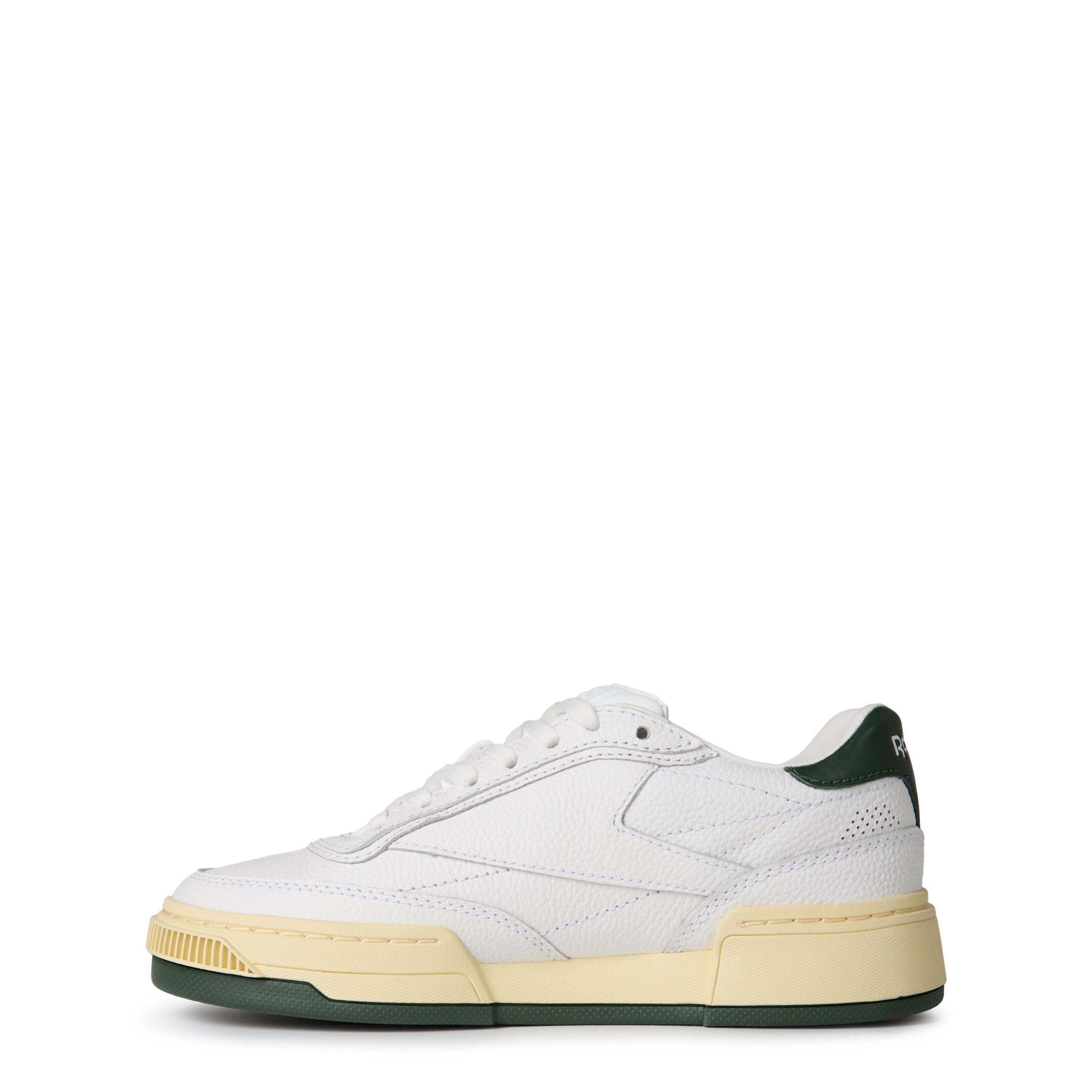 White Green - Reebok - Women's Club Low-Top Trainers - 3