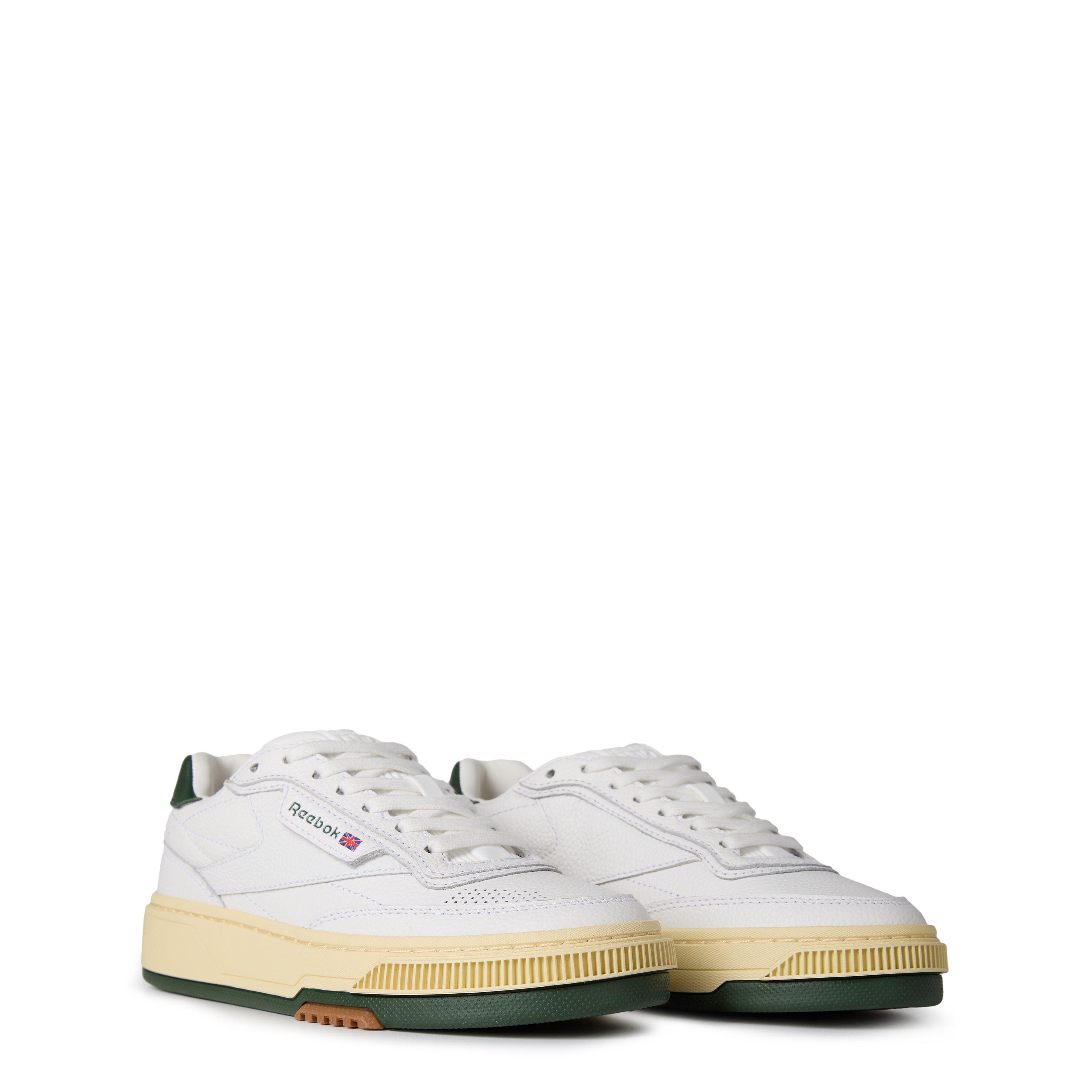 White Green - Reebok - Women's Club Low-Top Trainers - 4