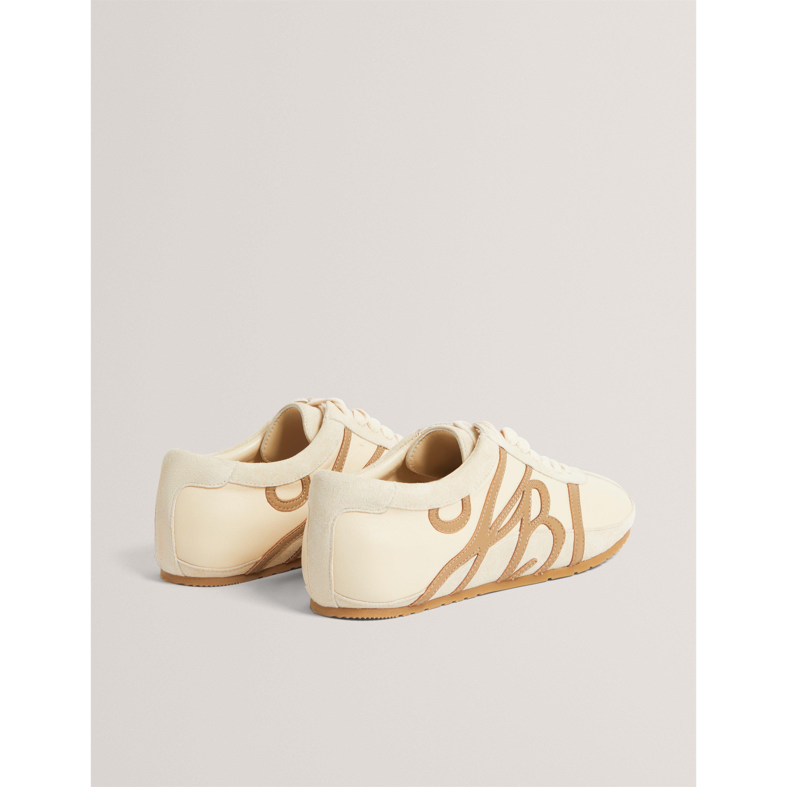 Ivory - Ted Baker - Ted Baker Womens Script Trainer - 4