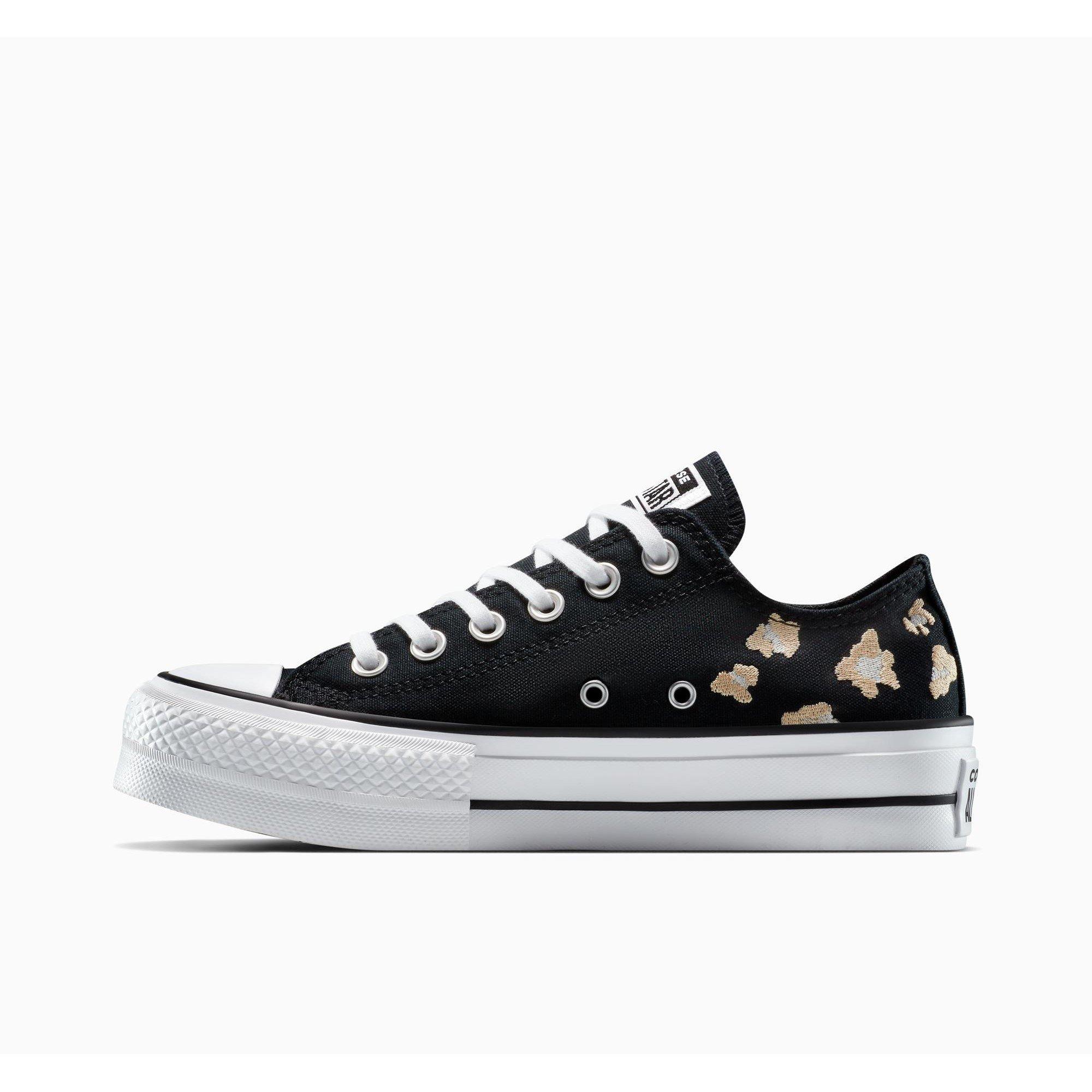 001-Black/Coa - Converse - Women's Chuck Taylor All Star Lif Low-Top Trainers - 3