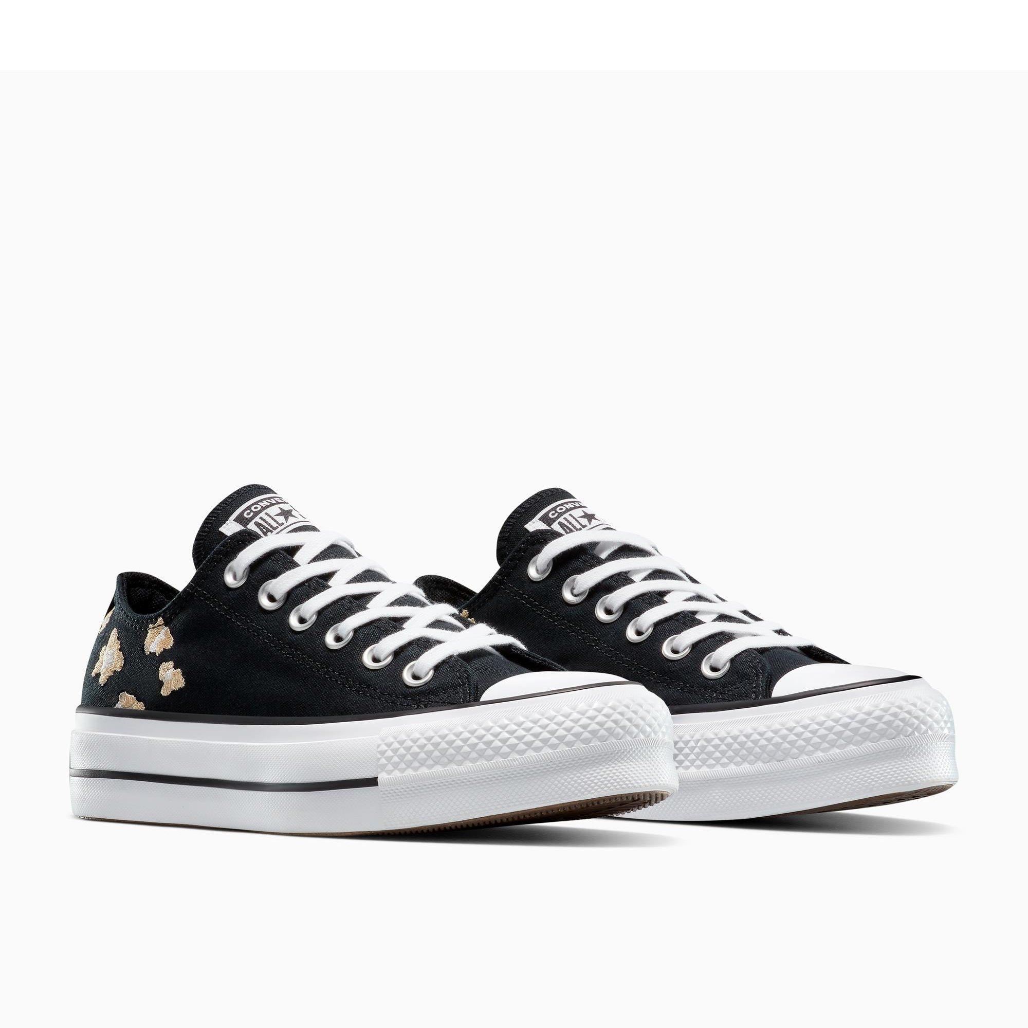 001-Black/Coa - Converse - Women's Chuck Taylor All Star Lif Low-Top Trainers - 5