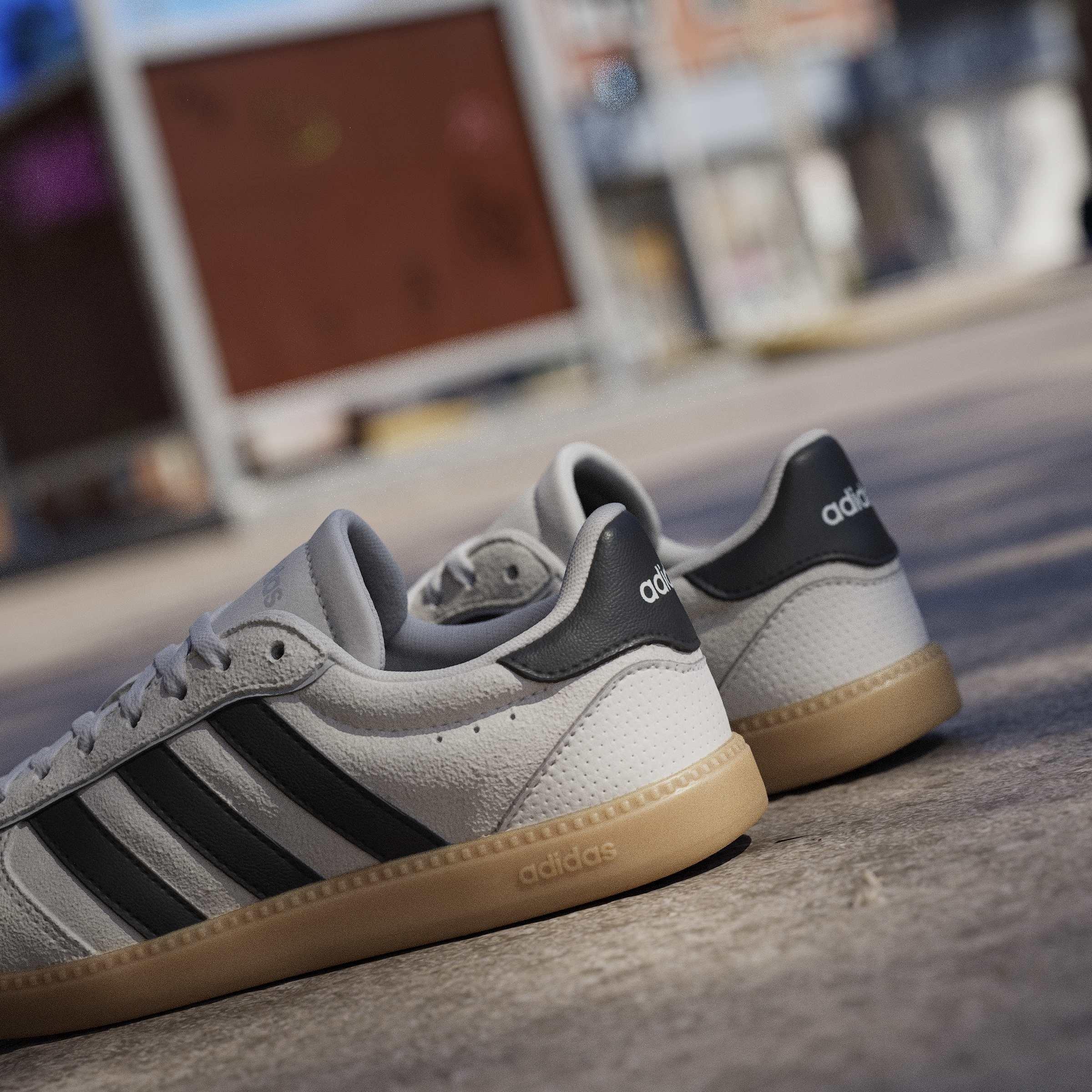 Grey/Core Black - adidas - Breaknet Sleek Womens Shoes - 16
