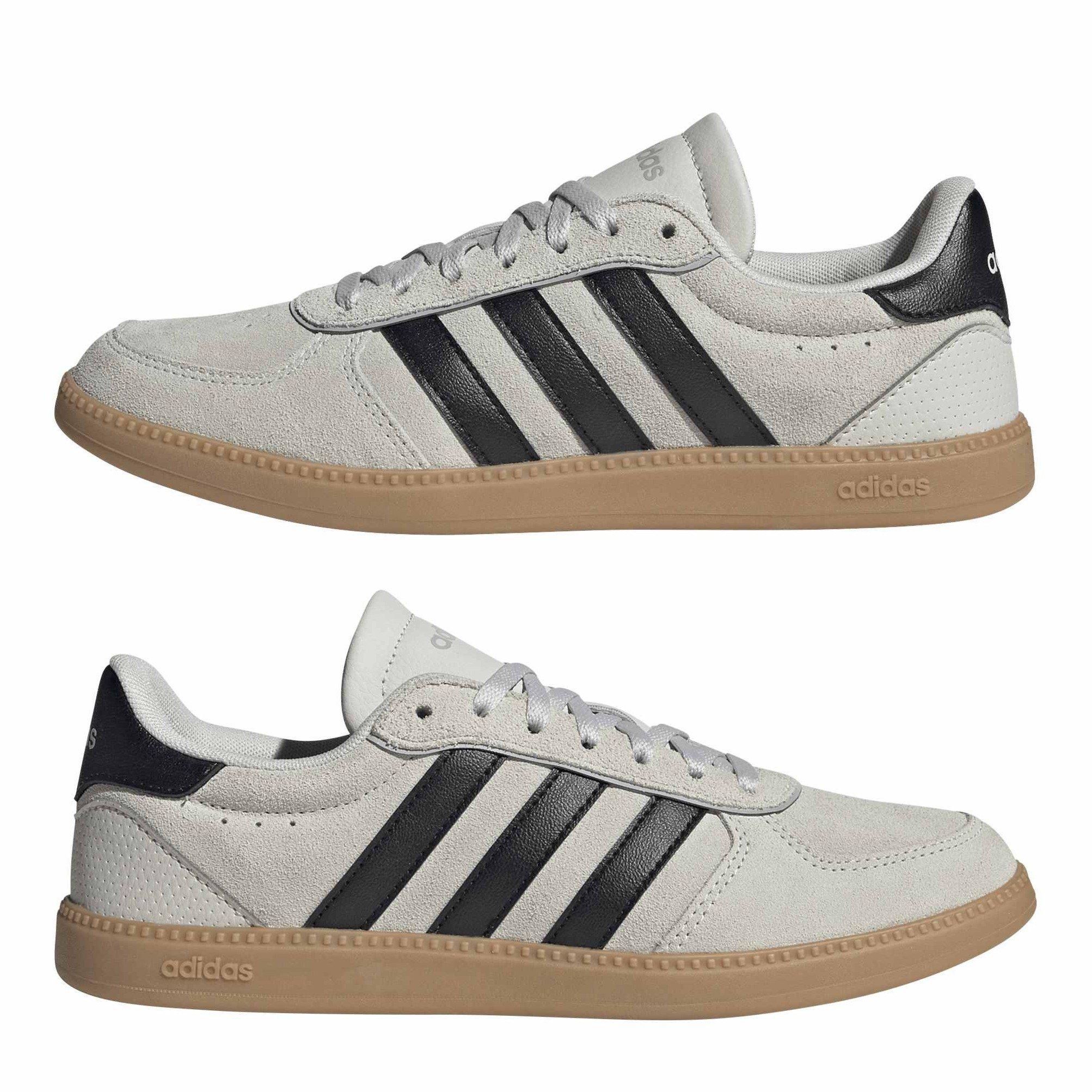 Grey/Core Black - adidas - Breaknet Sleek Womens Shoes - 9